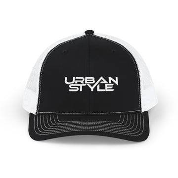 Urban Style Embroidered Trucker Cap — Snapback Mesh Hat