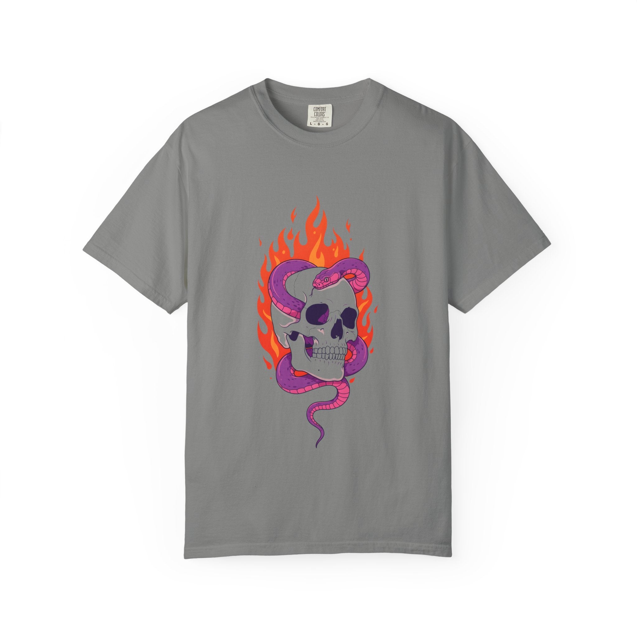 Skull & Snake Graphic Tee