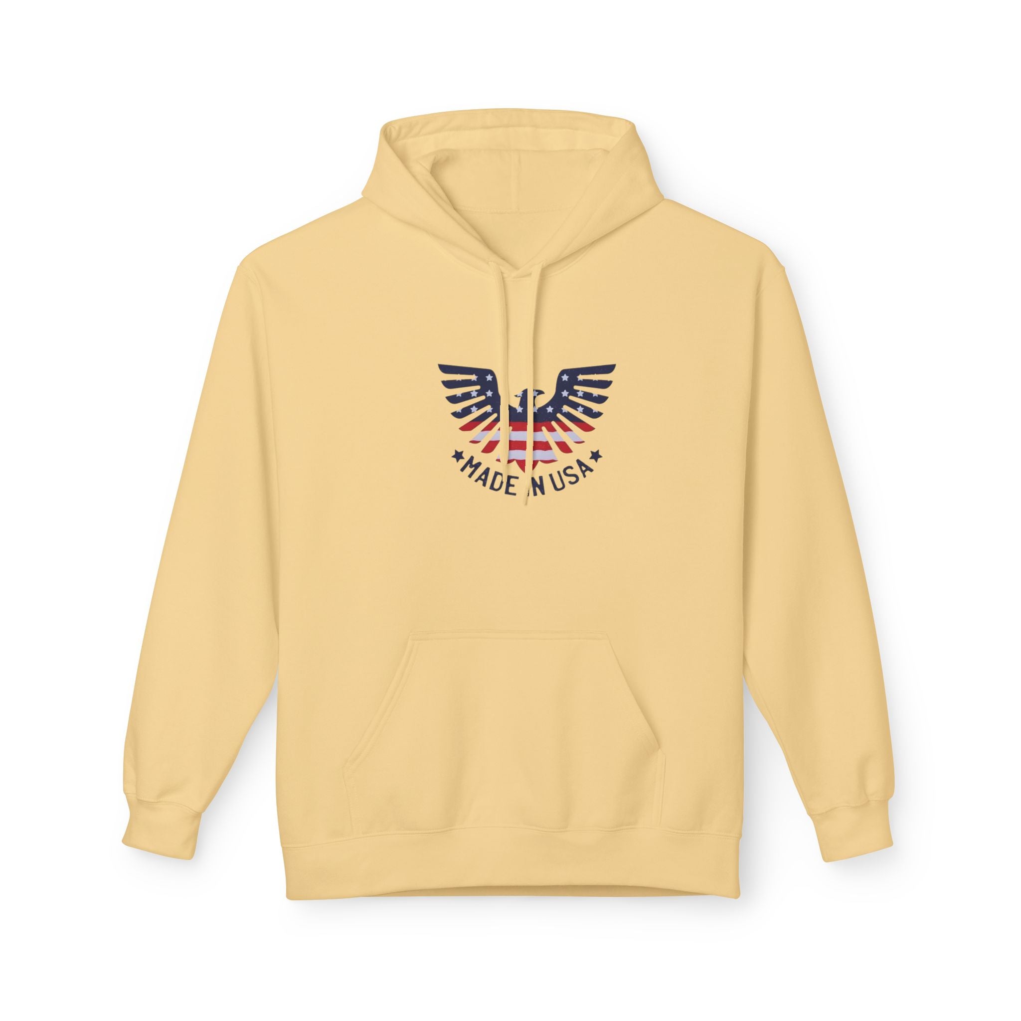 Made in USA Eagle Hoodie – Patriotic American Flag Pullover