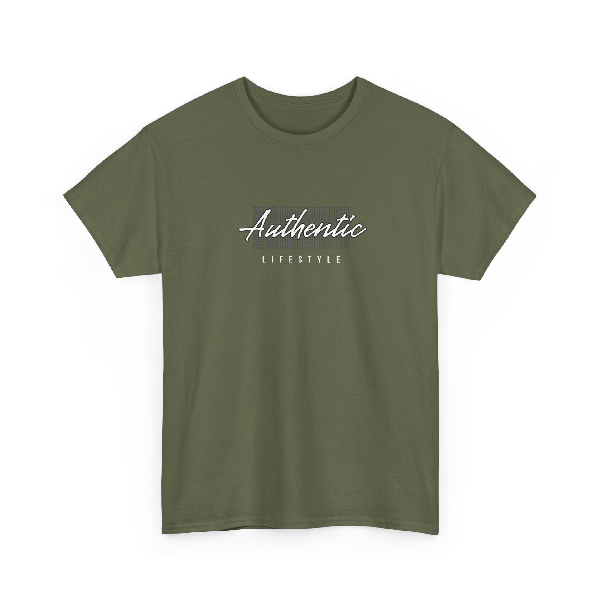 Authentic Lifestyle T-Shirt — Minimal Script Graphic Tee