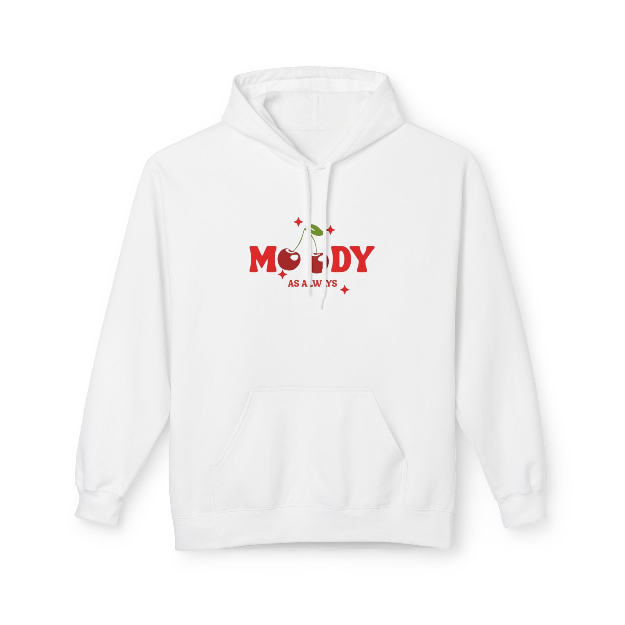 Moody As A Rose Hoodie — Floral Graphic Hoodie for Moody Vibes