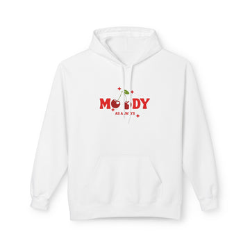 Moody As A Rose Hoodie — Floral Graphic Hoodie for Moody Vibes