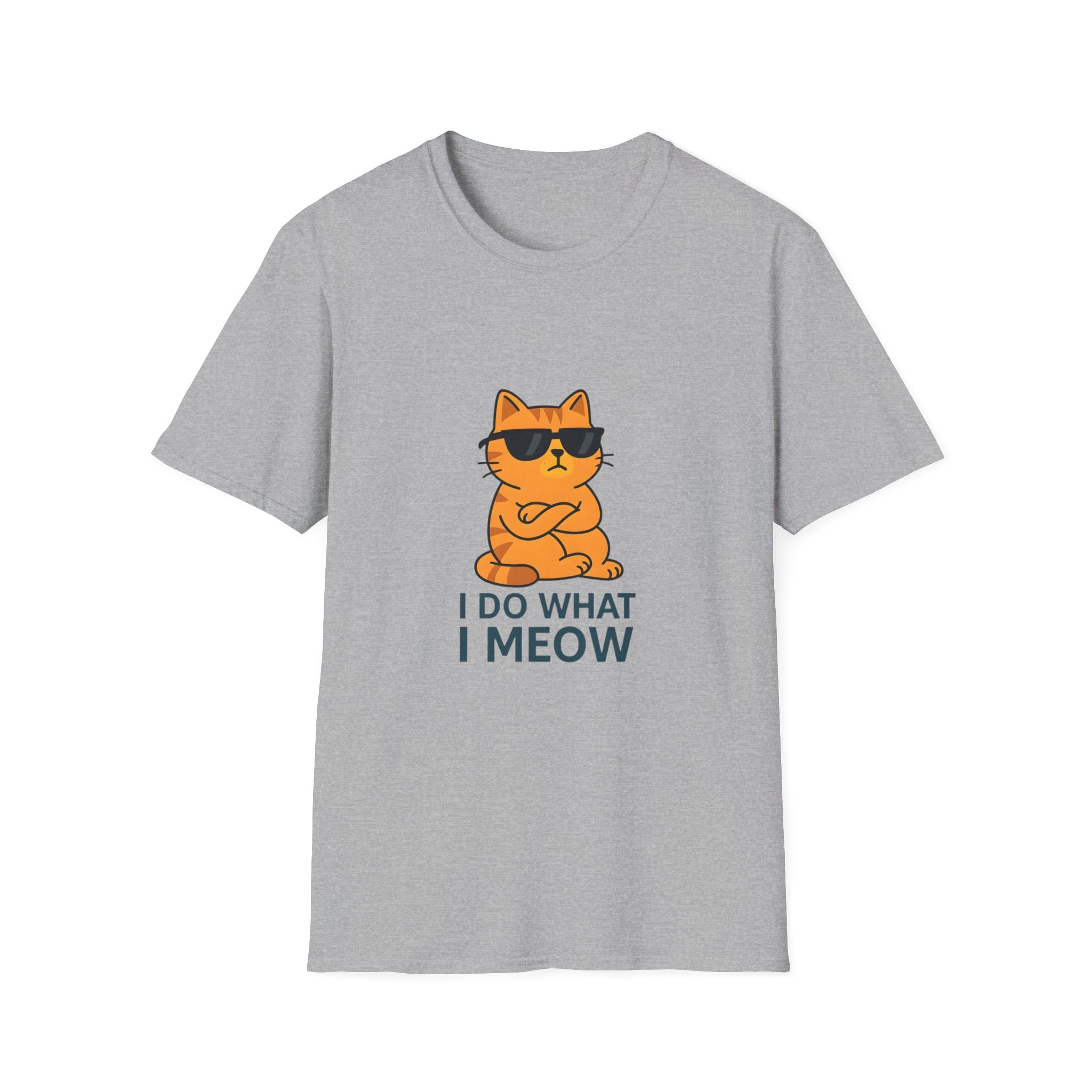 I Do What I Meow Cat T-Shirt — Funny Cool Cat Graphic Tee