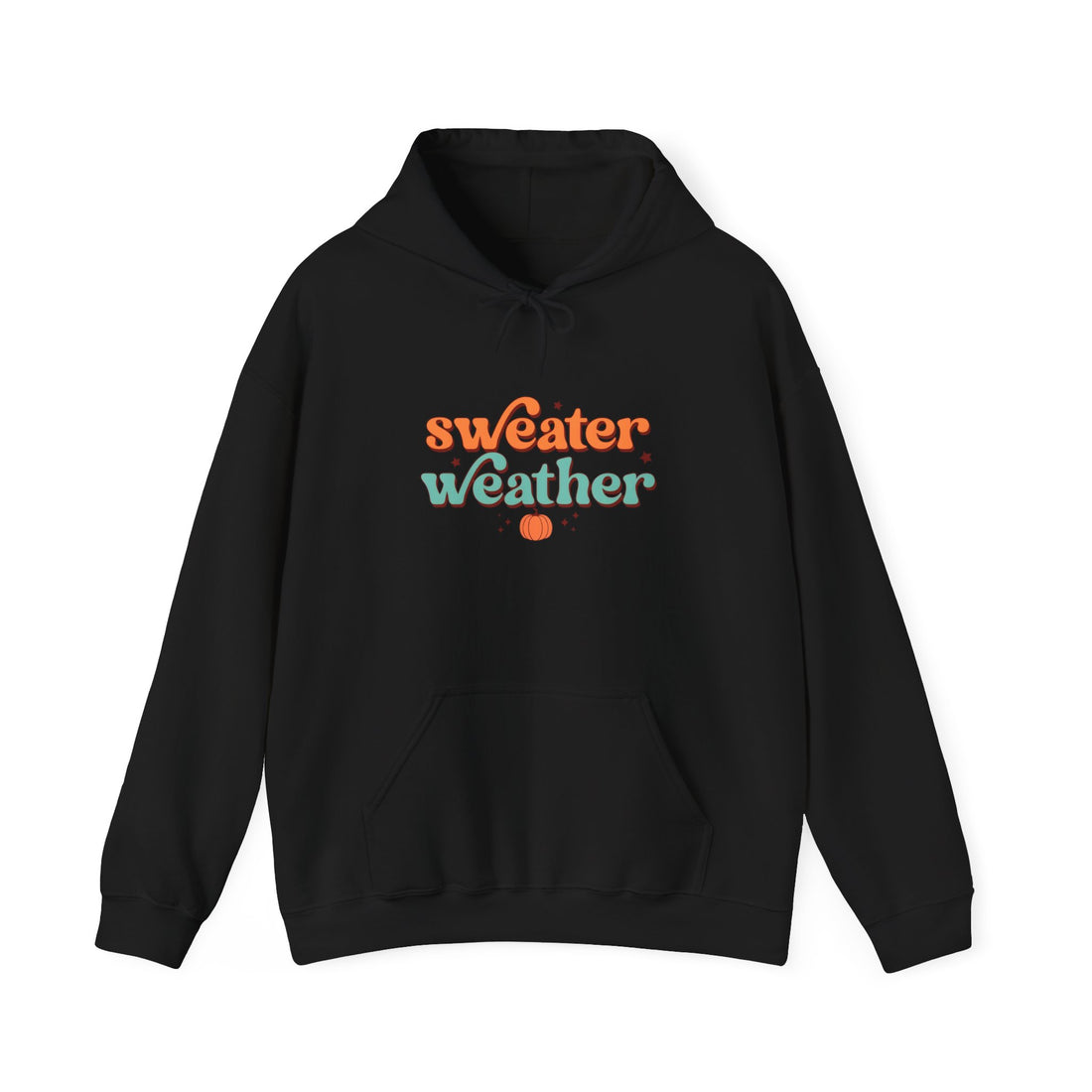 Sweater Weather Hoodie — Cozy Fall Graphic Pullover ("sweater weather")
