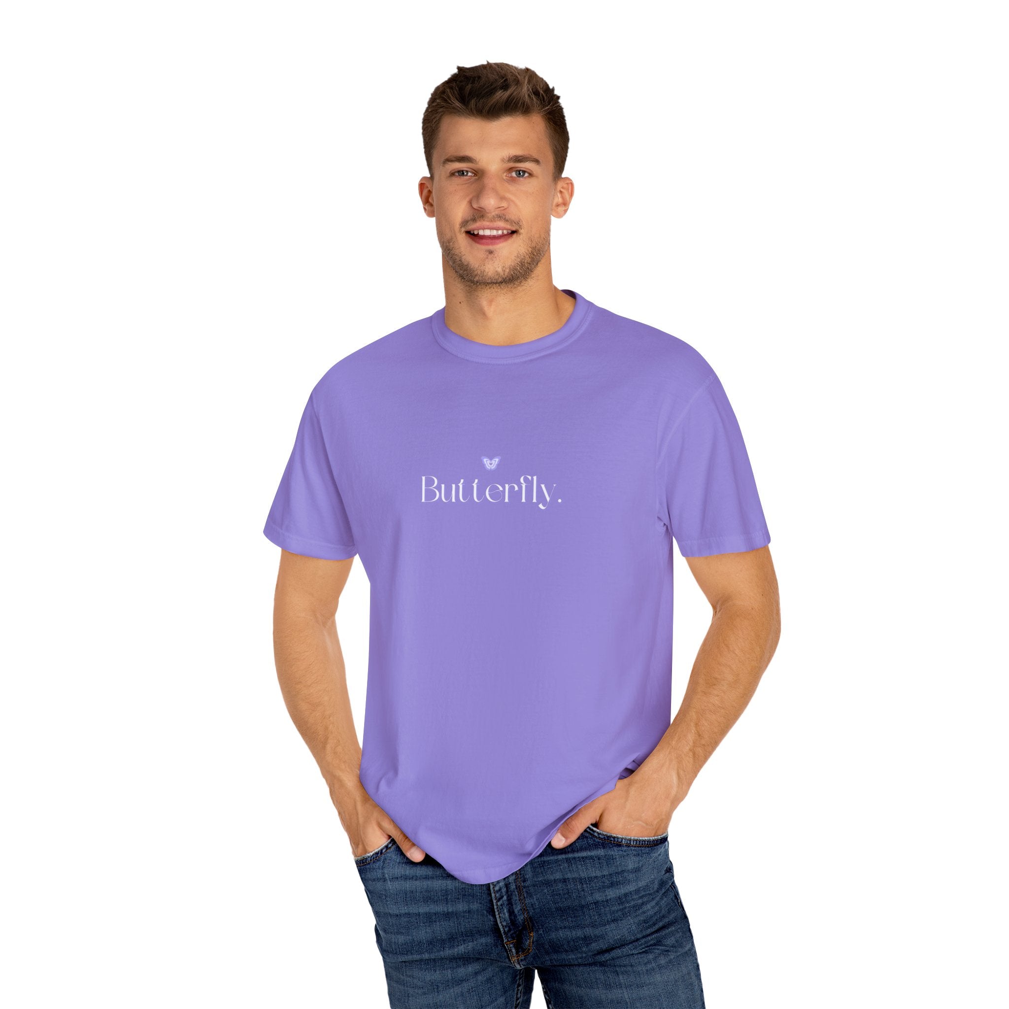Butterfly Dream Unisex T-Shirt, Soft Cotton Tee, Nature-Inspired Clothing, Gift for Butterfly Lovers, Eco-Friendly Fashion