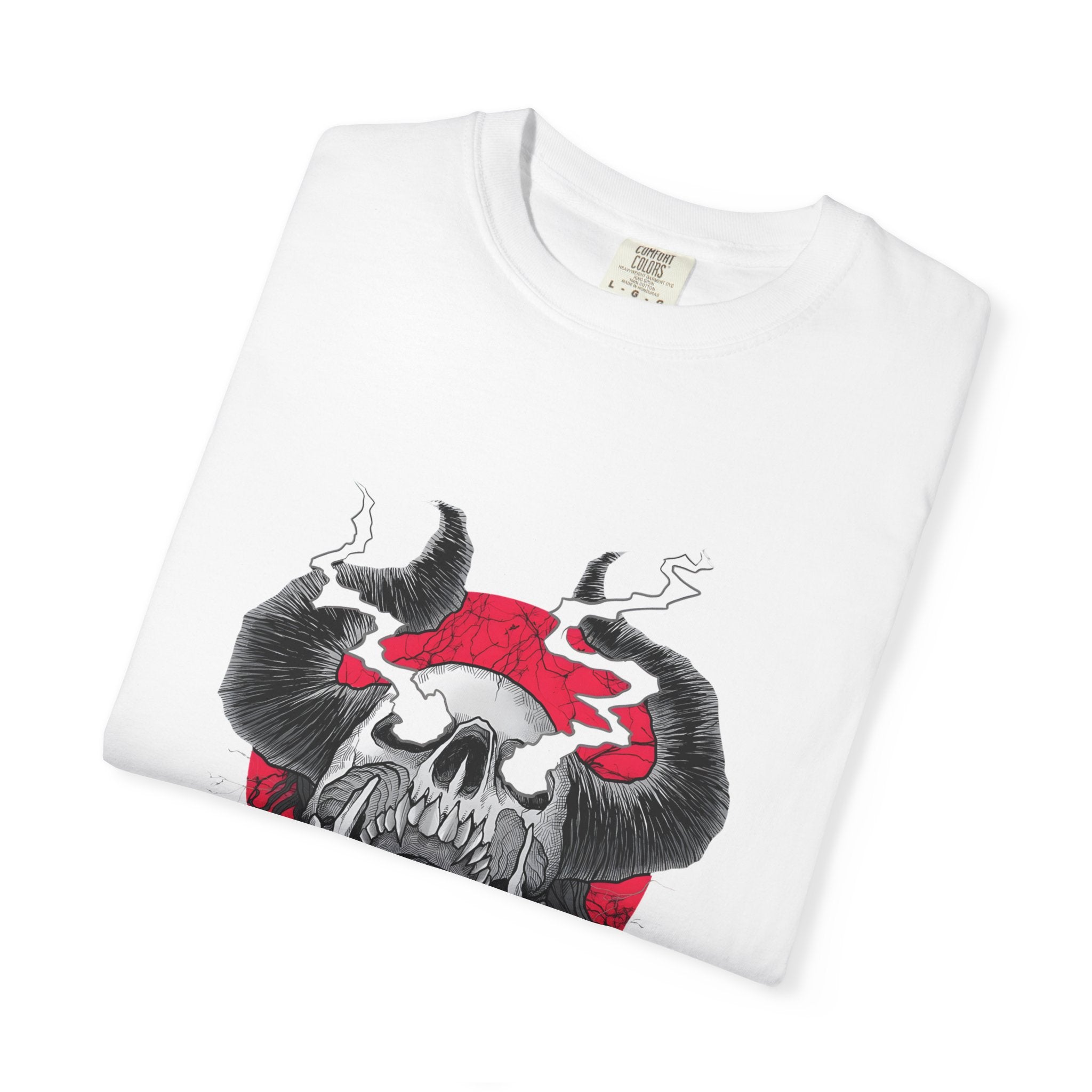 Skull Graphic Unisex T-shirt | Vintage Vibe, Perfect for Gift, Halloween, Casual Wear, Music Festivals, Boho Style