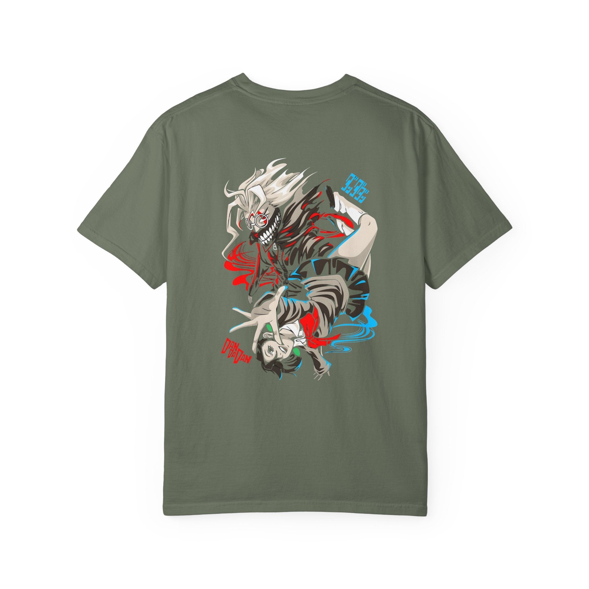 Garment-Dyed Graphic T-Shirt, Cool Anime Tee, Casual Streetwear, Gift for Fans, Trendy Graphic Top, Everyday Wear