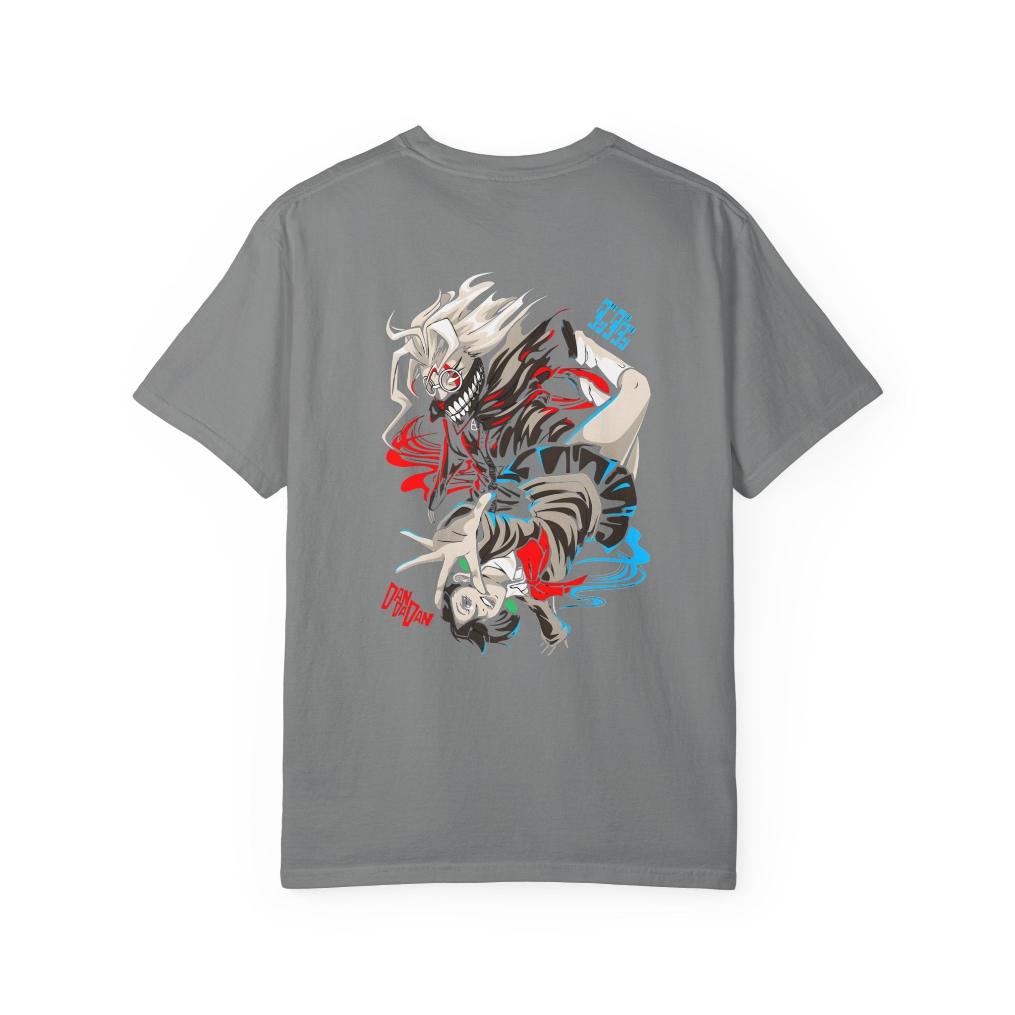 Garment-Dyed Graphic T-Shirt, Cool Anime Tee, Casual Streetwear, Gift for Fans, Trendy Graphic Top, Everyday Wear