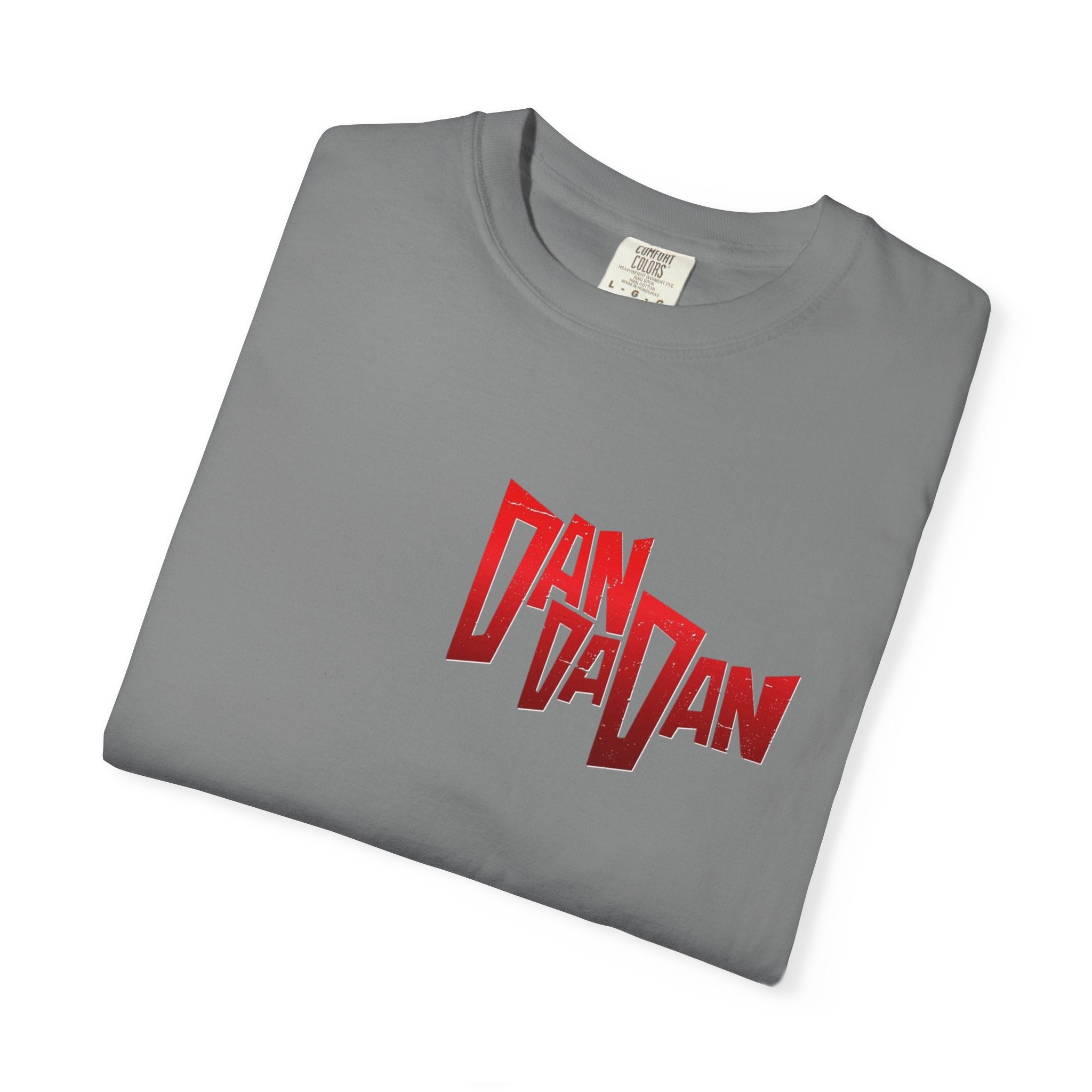 Garment-Dyed Graphic T-Shirt, Cool Anime Tee, Casual Streetwear, Gift for Fans, Trendy Graphic Top, Everyday Wear