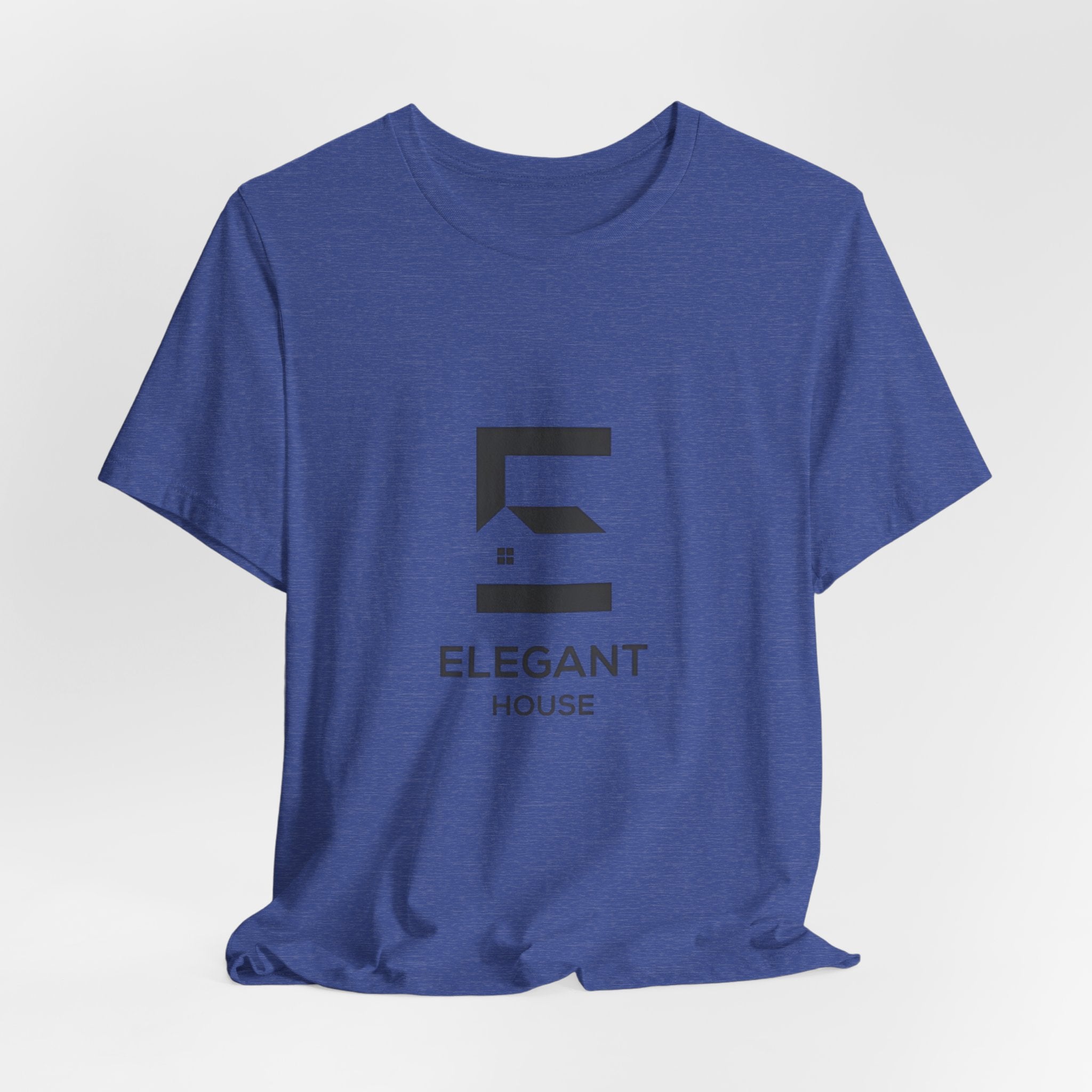 Elegant House Logo T-Shirt — Minimal Real Estate Branding Tee
