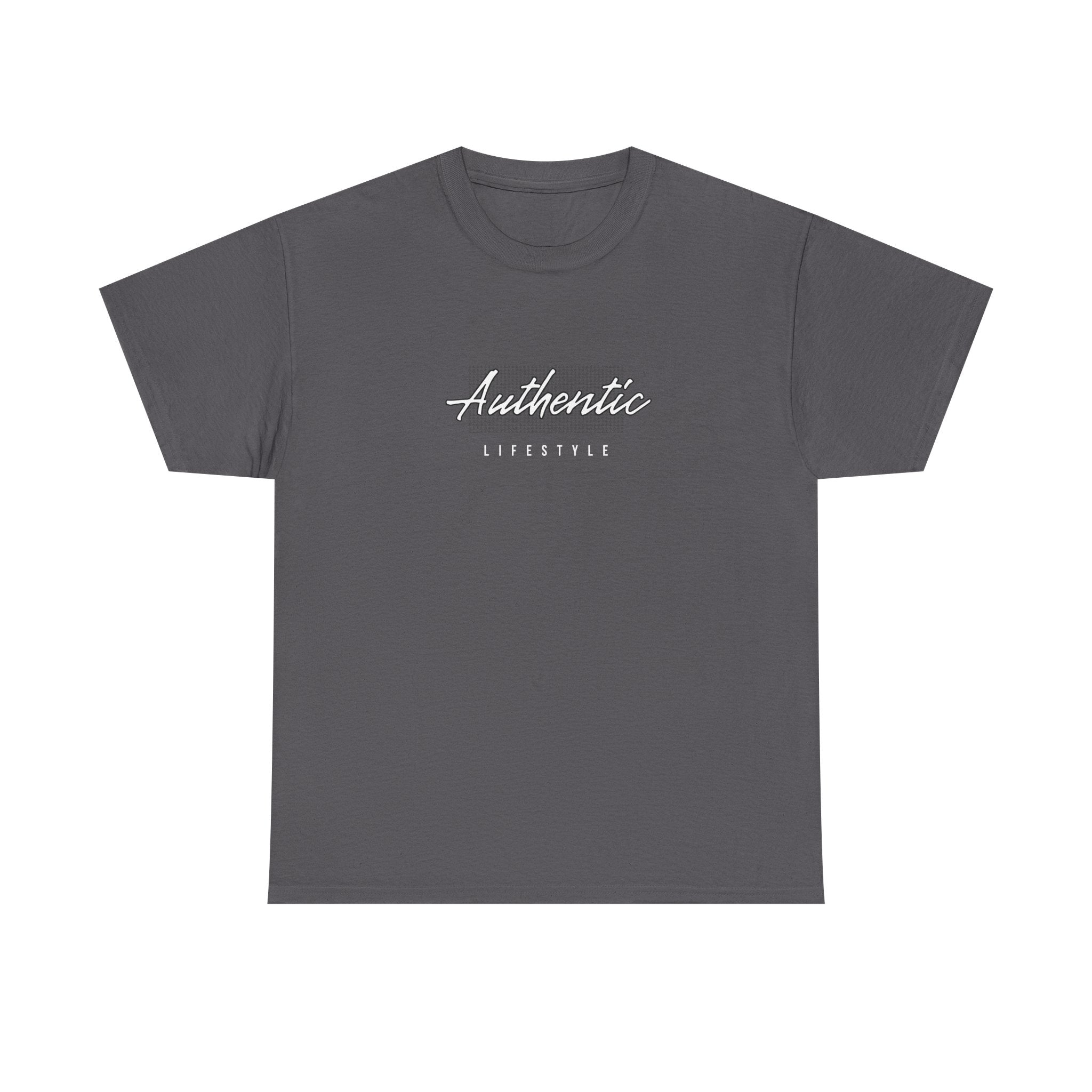 Authentic Lifestyle T-Shirt — Minimal Script Graphic Tee