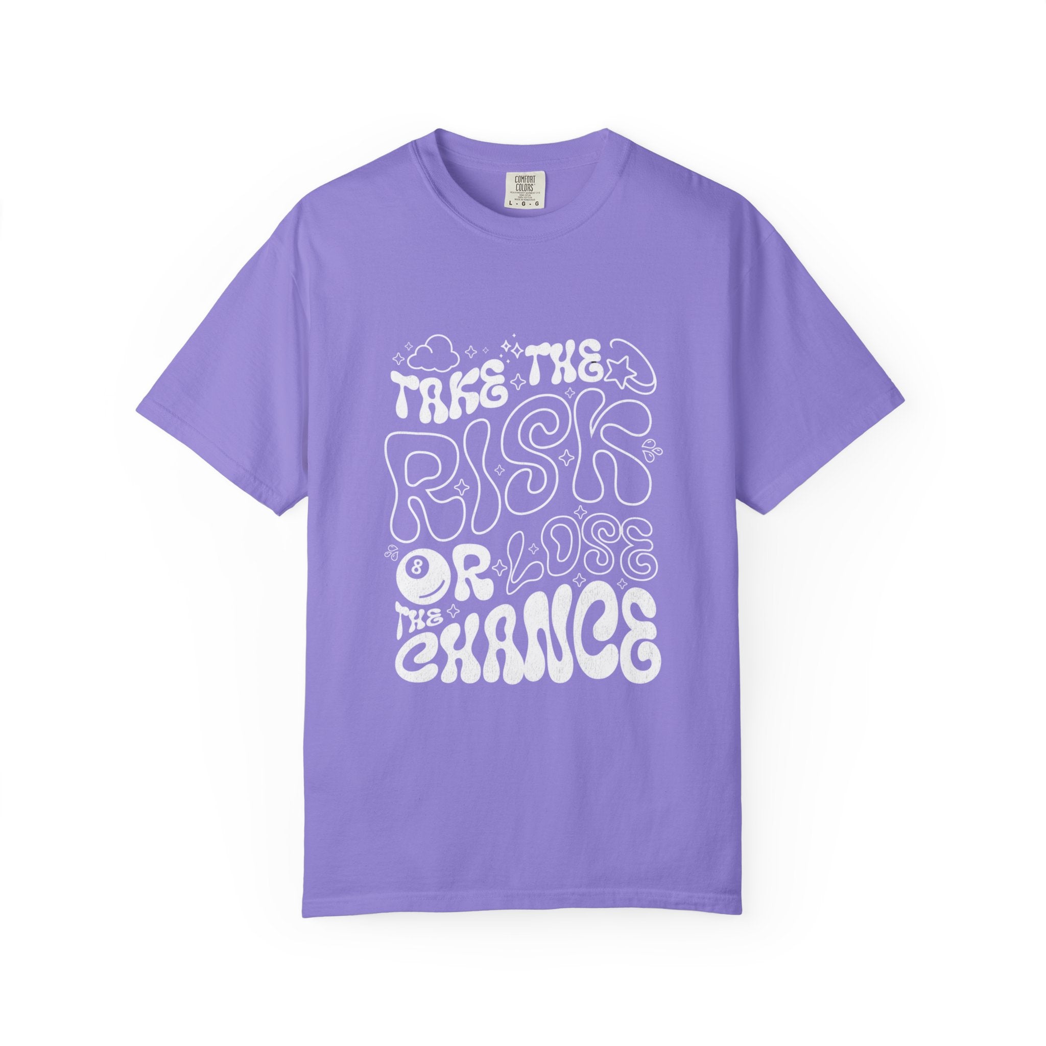 Motivational Unisex T-Shirt: 'Take the Risk or Lose the Chance'