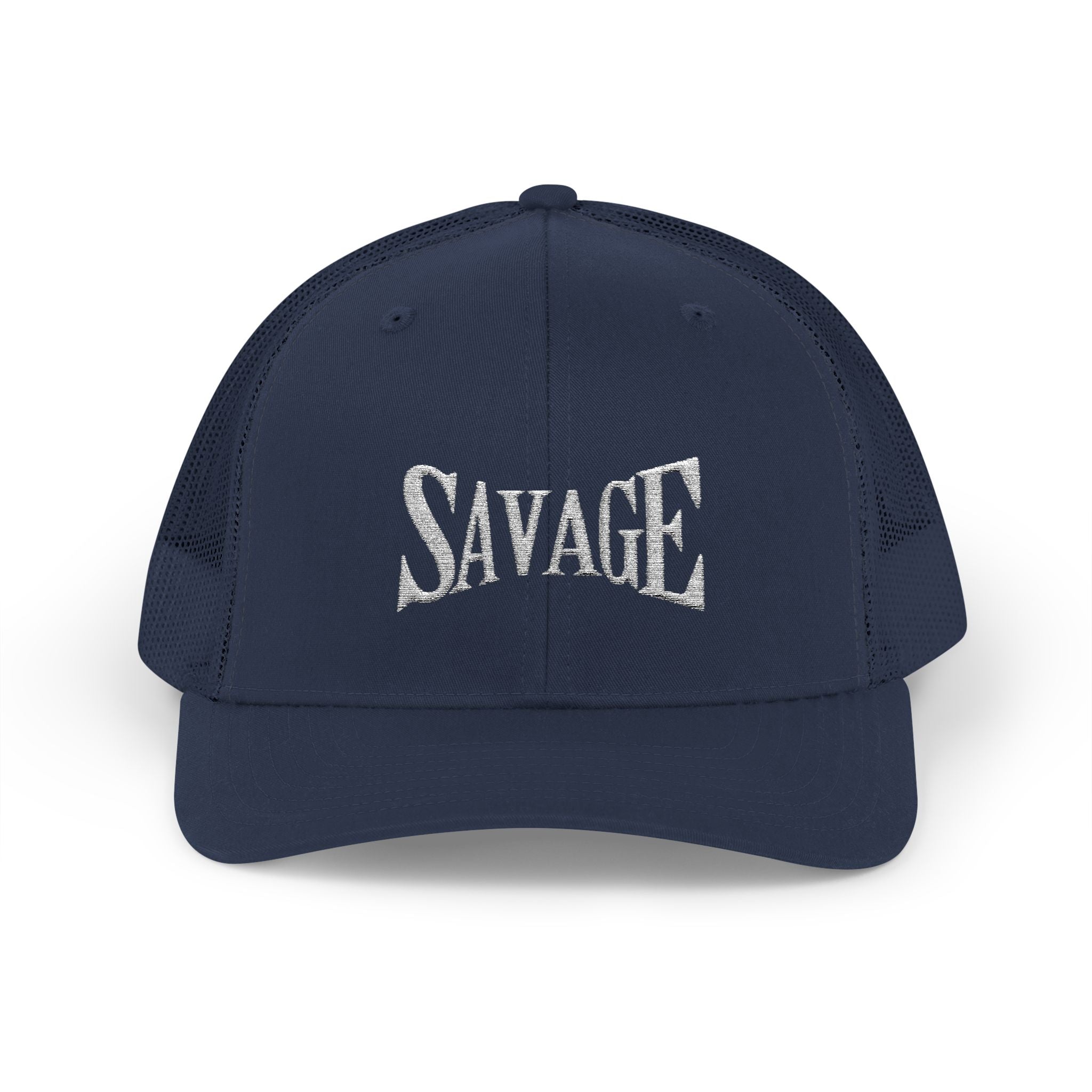 Savage Snapback Trucker Cap - Stylish Casual Headwear