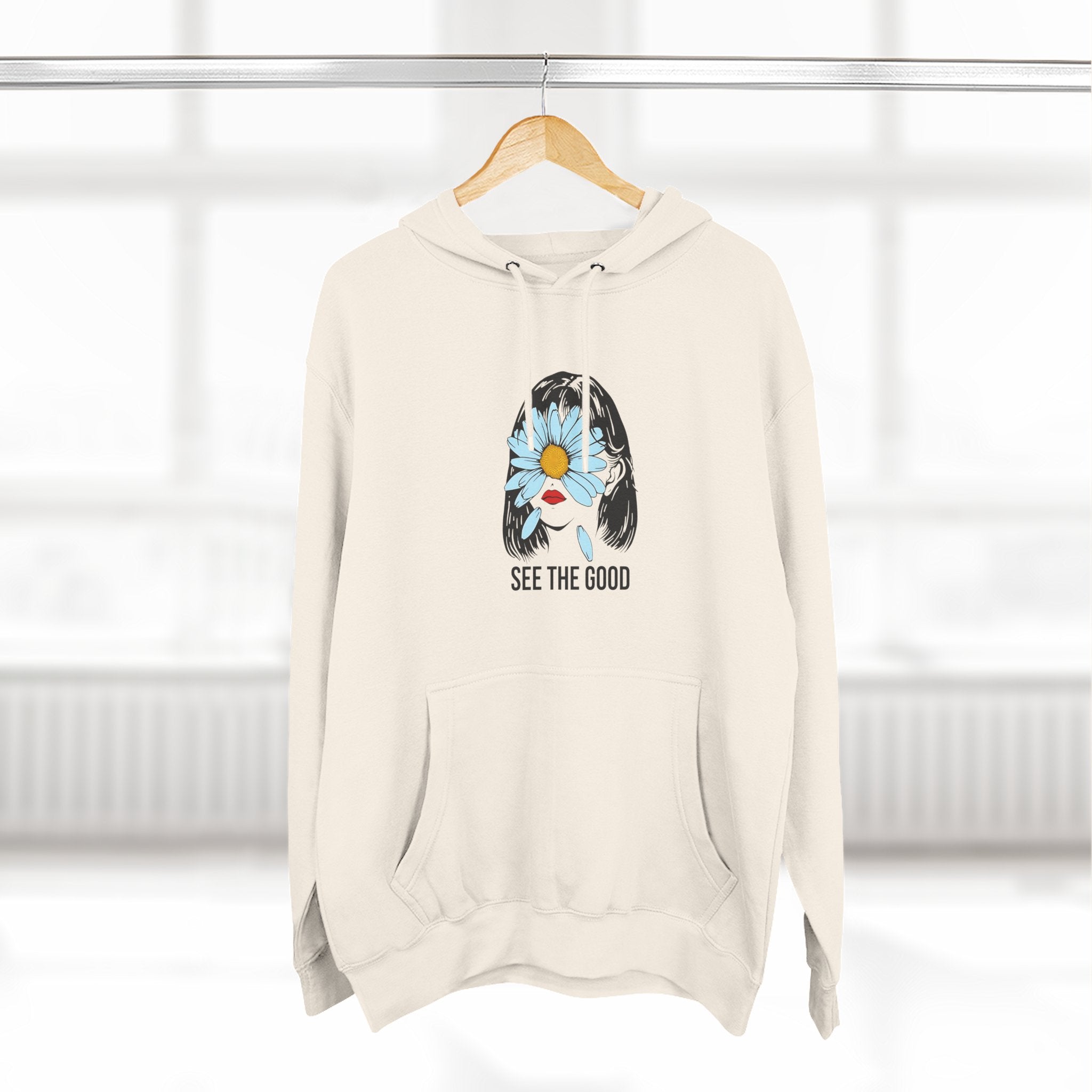 Positive Vibes Fleece Hoodie, Inspirational Sweatshirt for Comfort, Gift for Friends, Motivational Activewear, Cozy Layering Piece, [...]