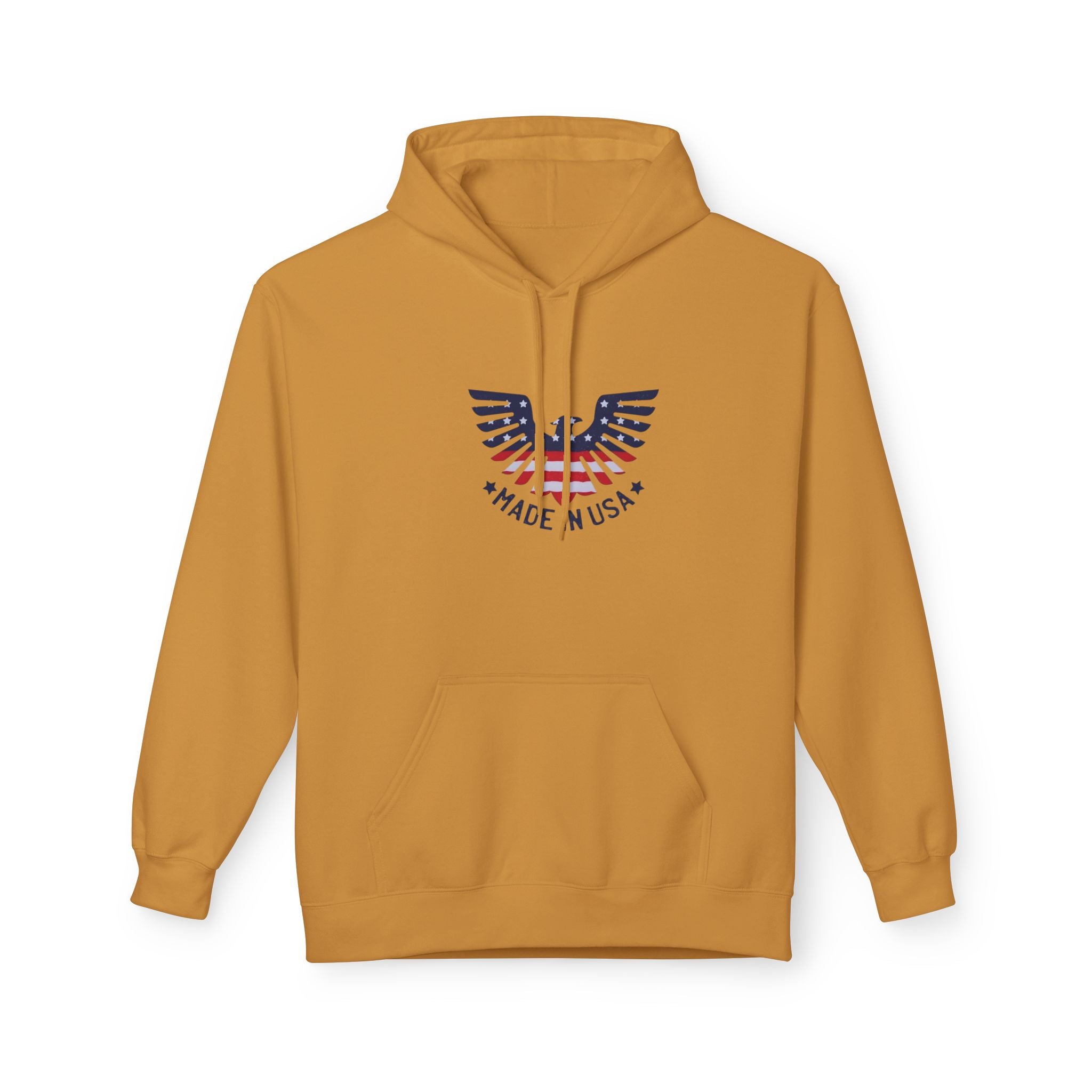 Made in USA Eagle Hoodie – Patriotic American Flag Pullover