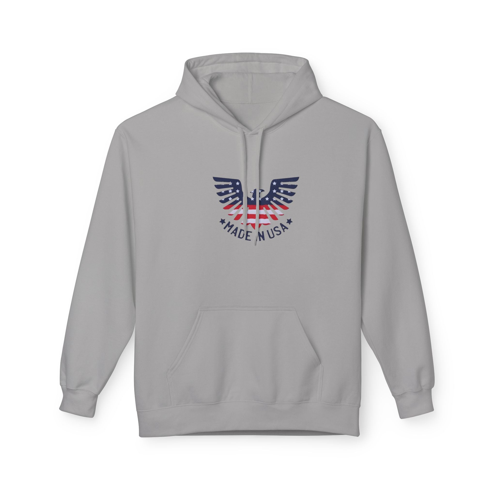 Made in USA Eagle Hoodie – Patriotic American Flag Pullover