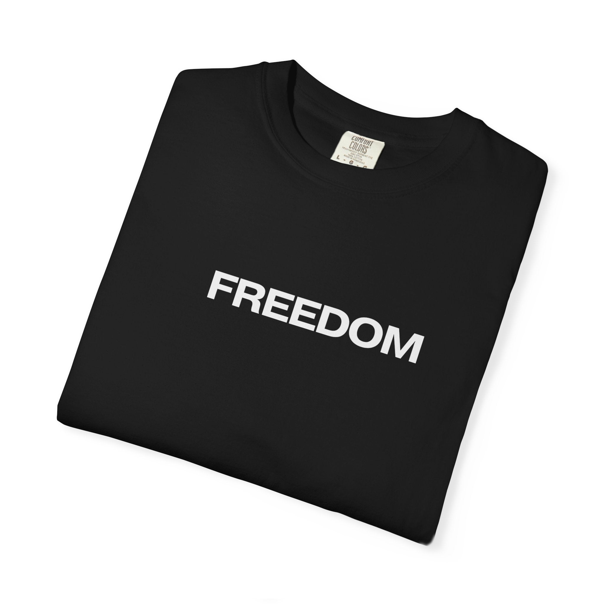Freedom Angel T-Shirt — Graphic Garment-Dyed Tee