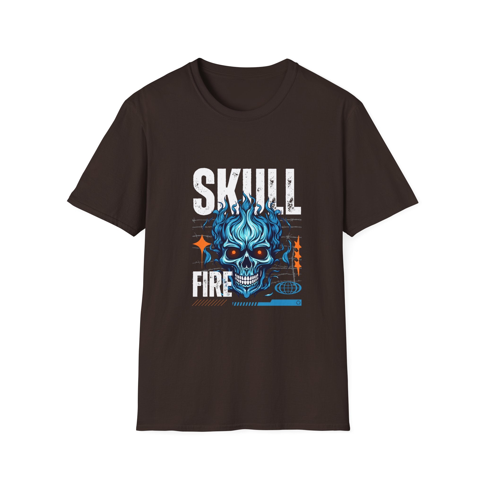Skull Fire Graphic Tee
