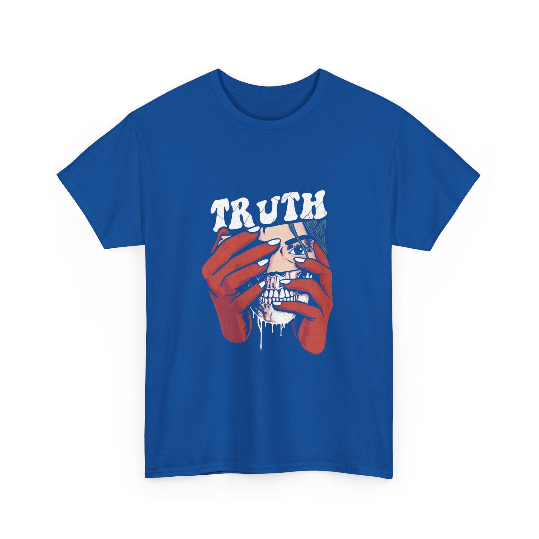 Bold Graphic Tee with 'Truth' Design, Unisex Cotton T-Shirt, Casual Wear, Ideals Statement Shirt, Trendy Gift Idea
