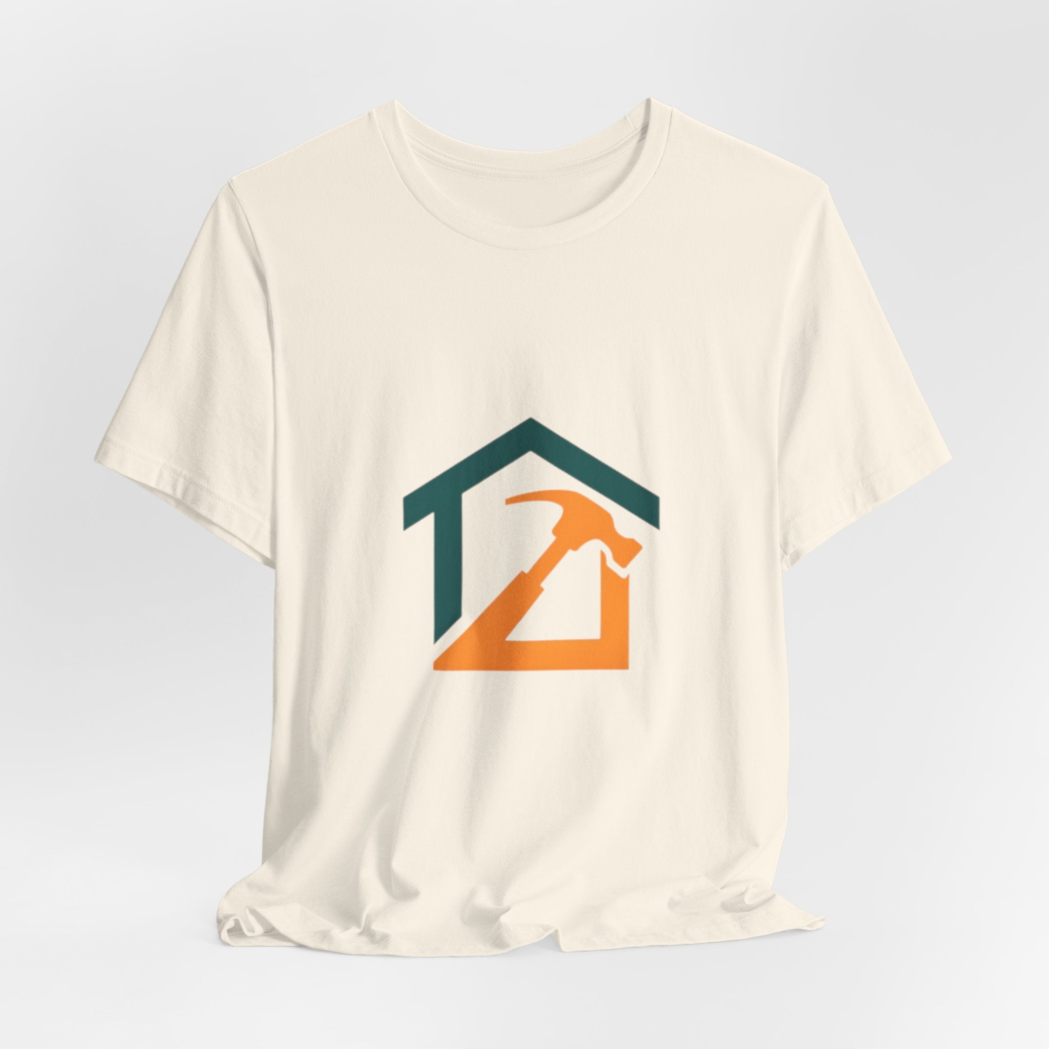 Home Repair Hammer T-Shirt — Contractor & DIY House Logo Tee
