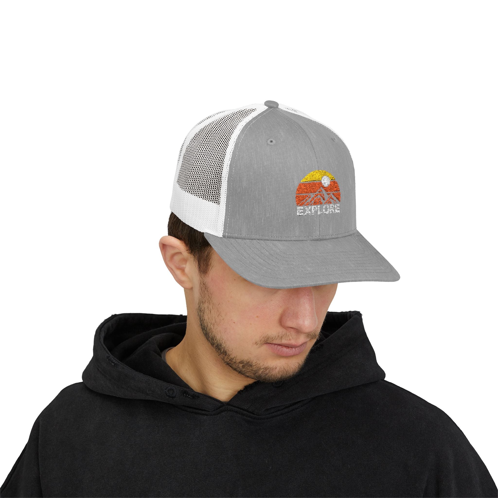 Explore Sunset Trucker Cap