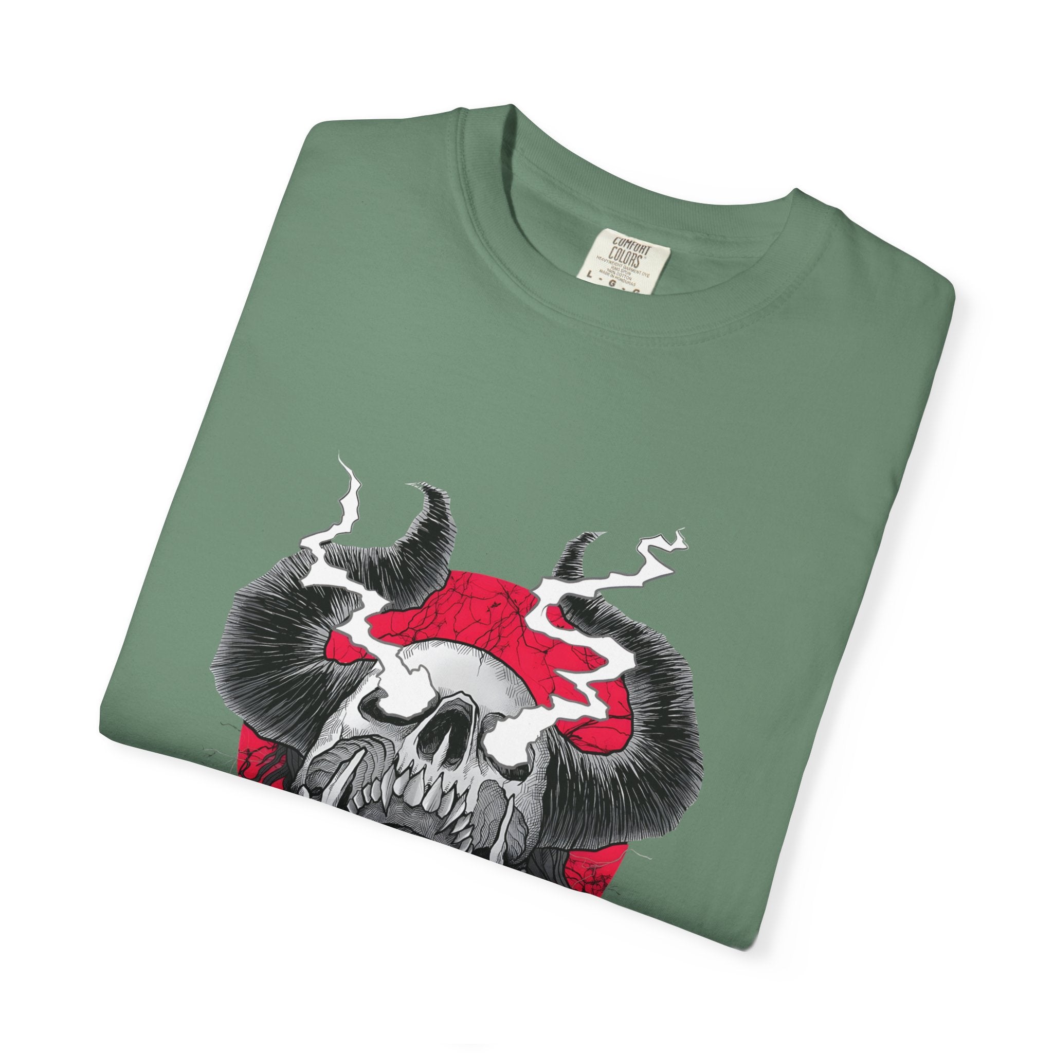 Skull Graphic Unisex T-shirt | Vintage Vibe, Perfect for Gift, Halloween, Casual Wear, Music Festivals, Boho Style