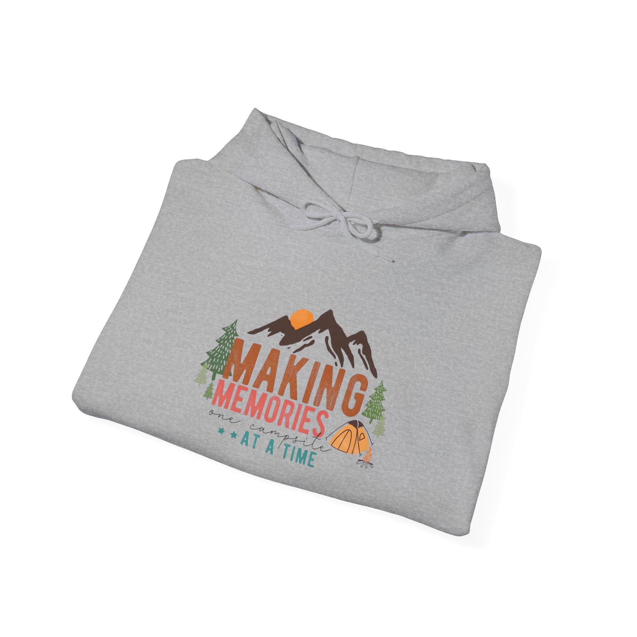 Making Memories Hoodie – Mountain Camping Graphic Pullover