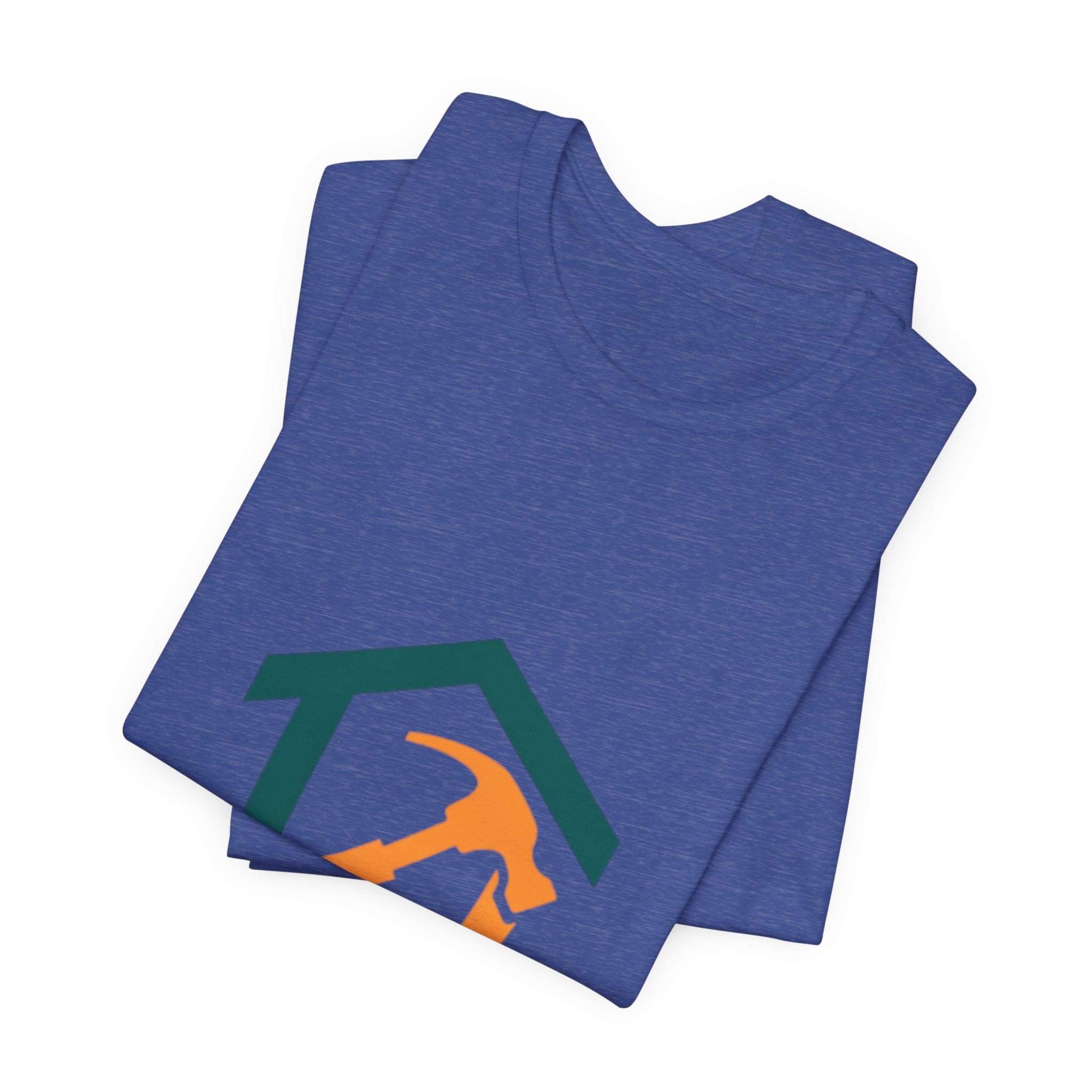 Home Repair Hammer T-Shirt — Contractor & DIY House Logo Tee