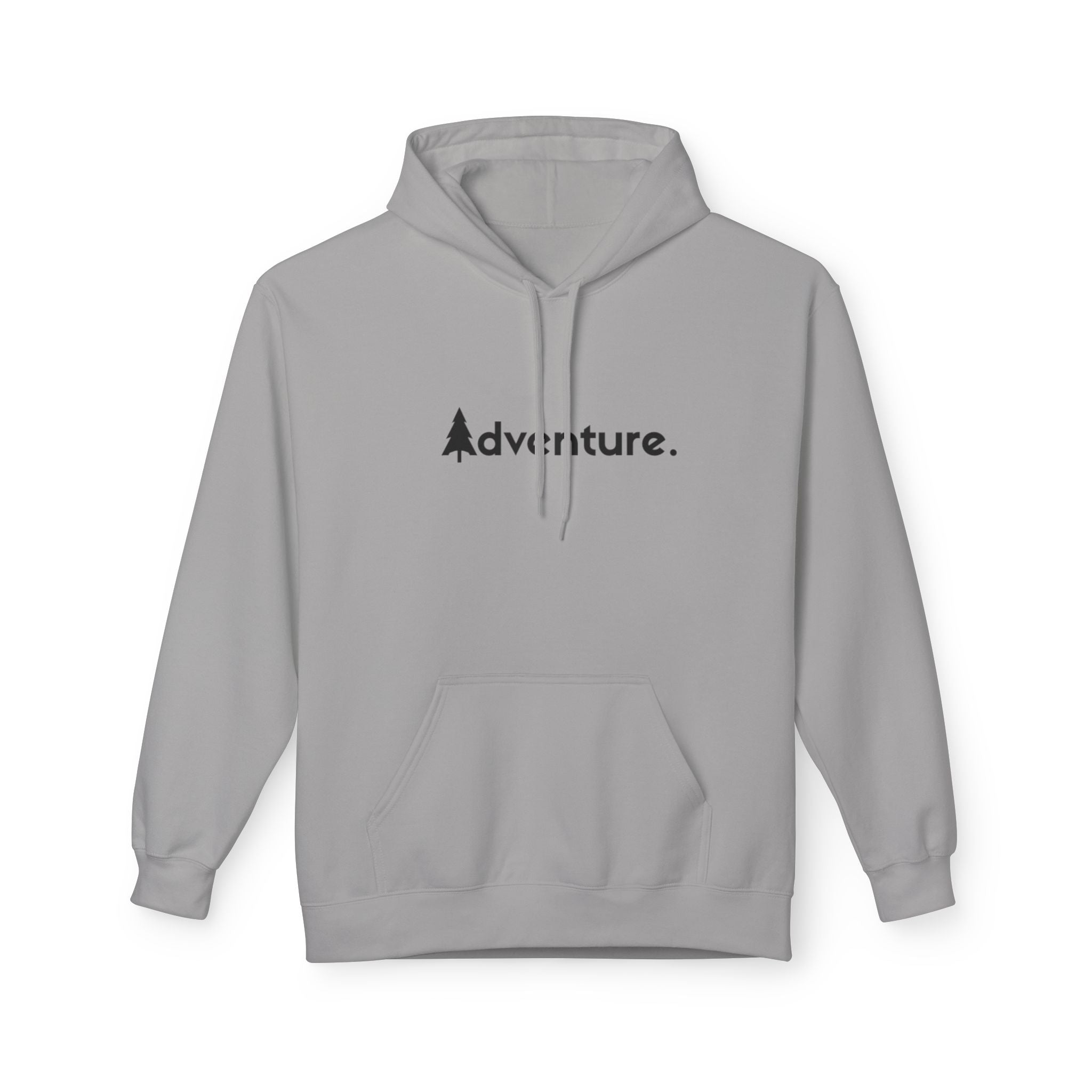 Adventure Hoodie — Minimal Mountain Graphic Pullover