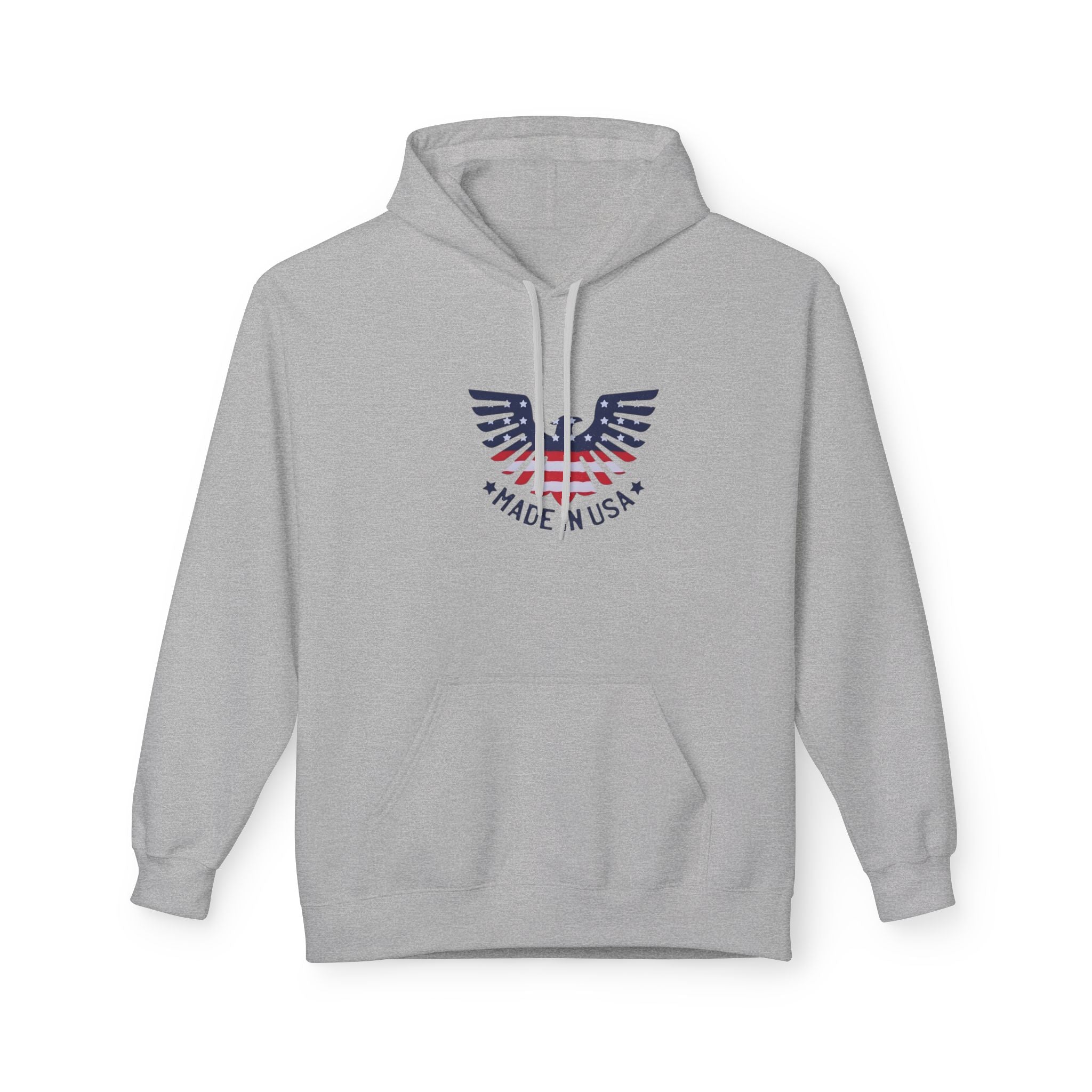Made in USA Eagle Hoodie – Patriotic American Flag Pullover