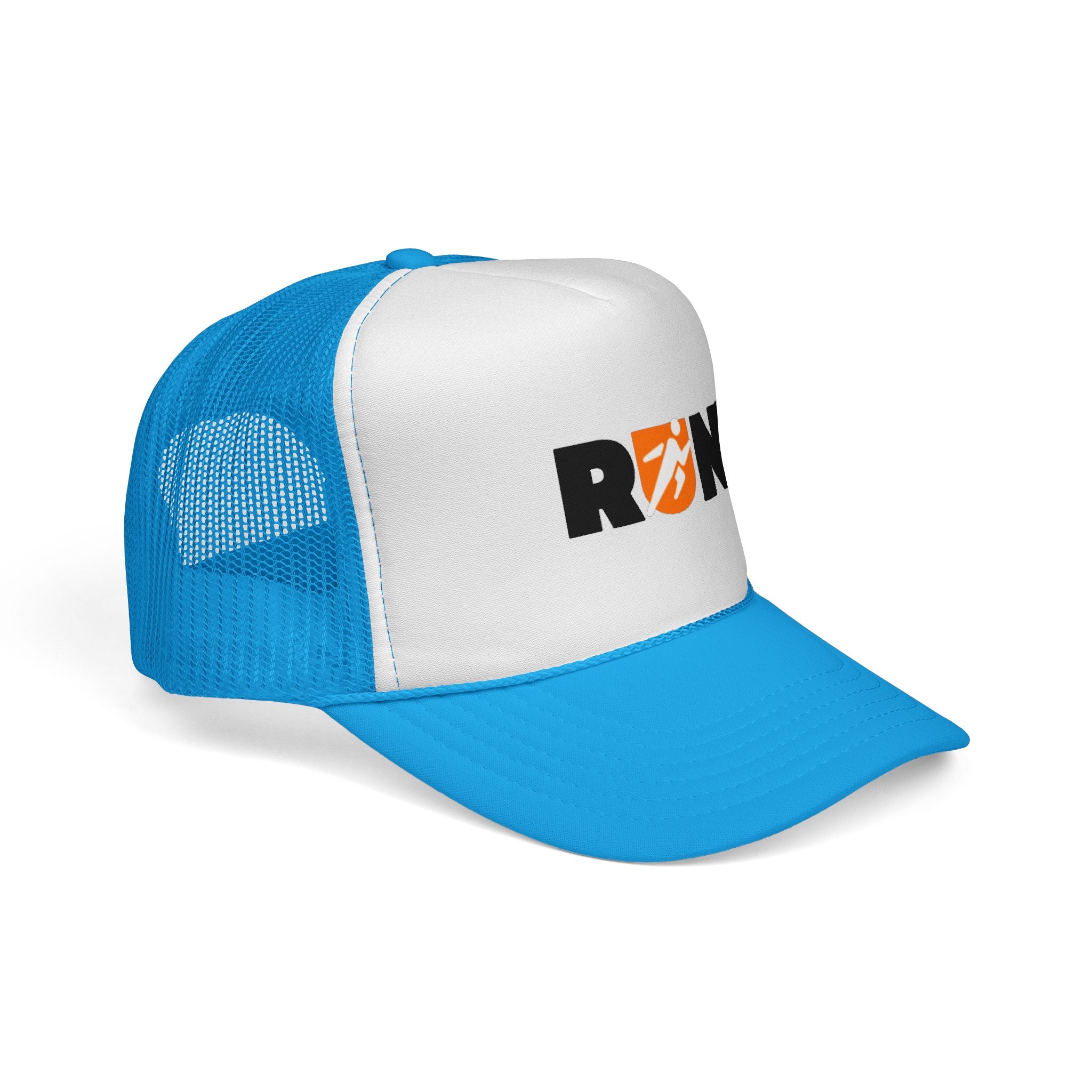 Run Trucker Hat — Retro Runner Logo Cap