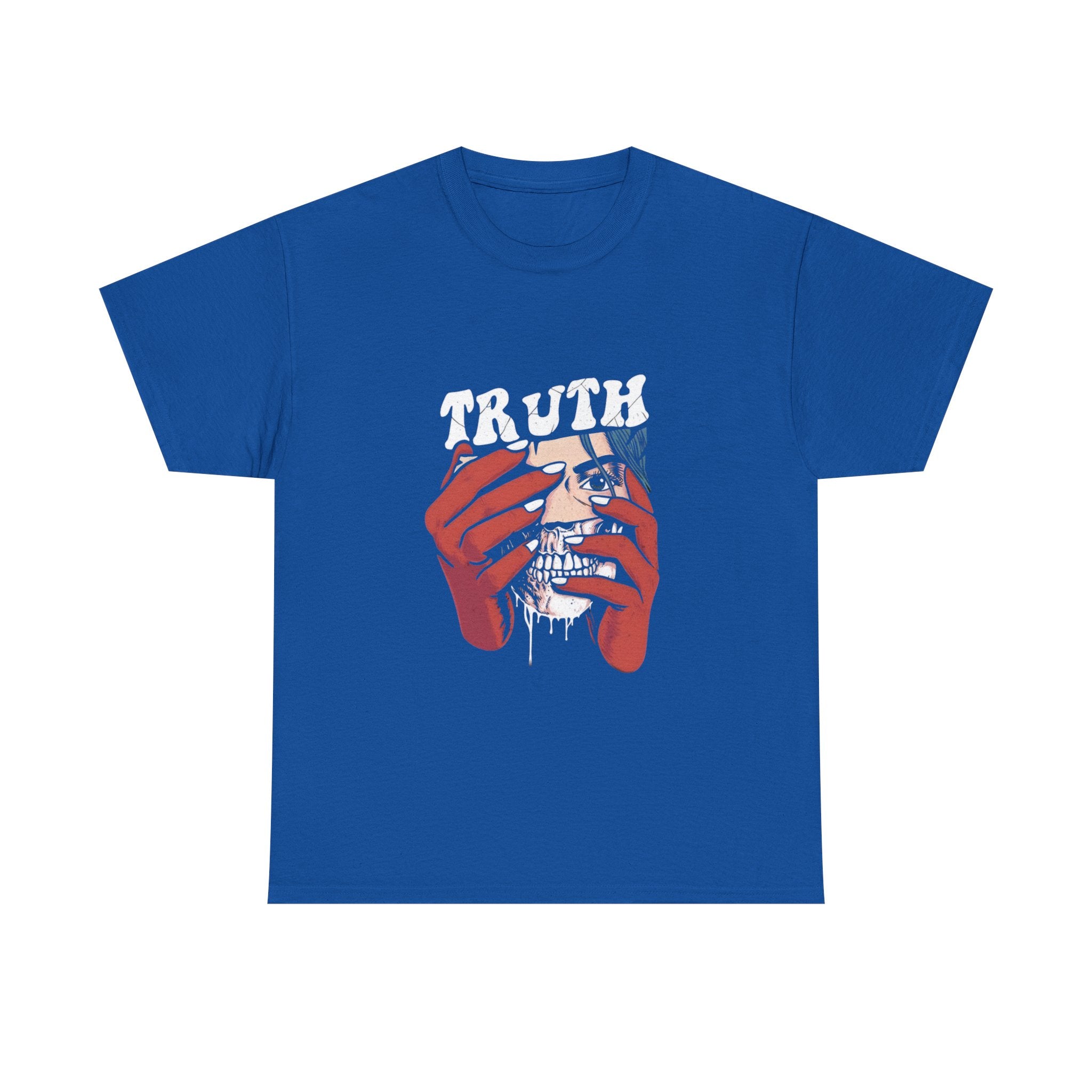 Bold Graphic Tee with 'Truth' Design, Unisex Cotton T-Shirt, Casual Wear, Ideals Statement Shirt, Trendy Gift Idea