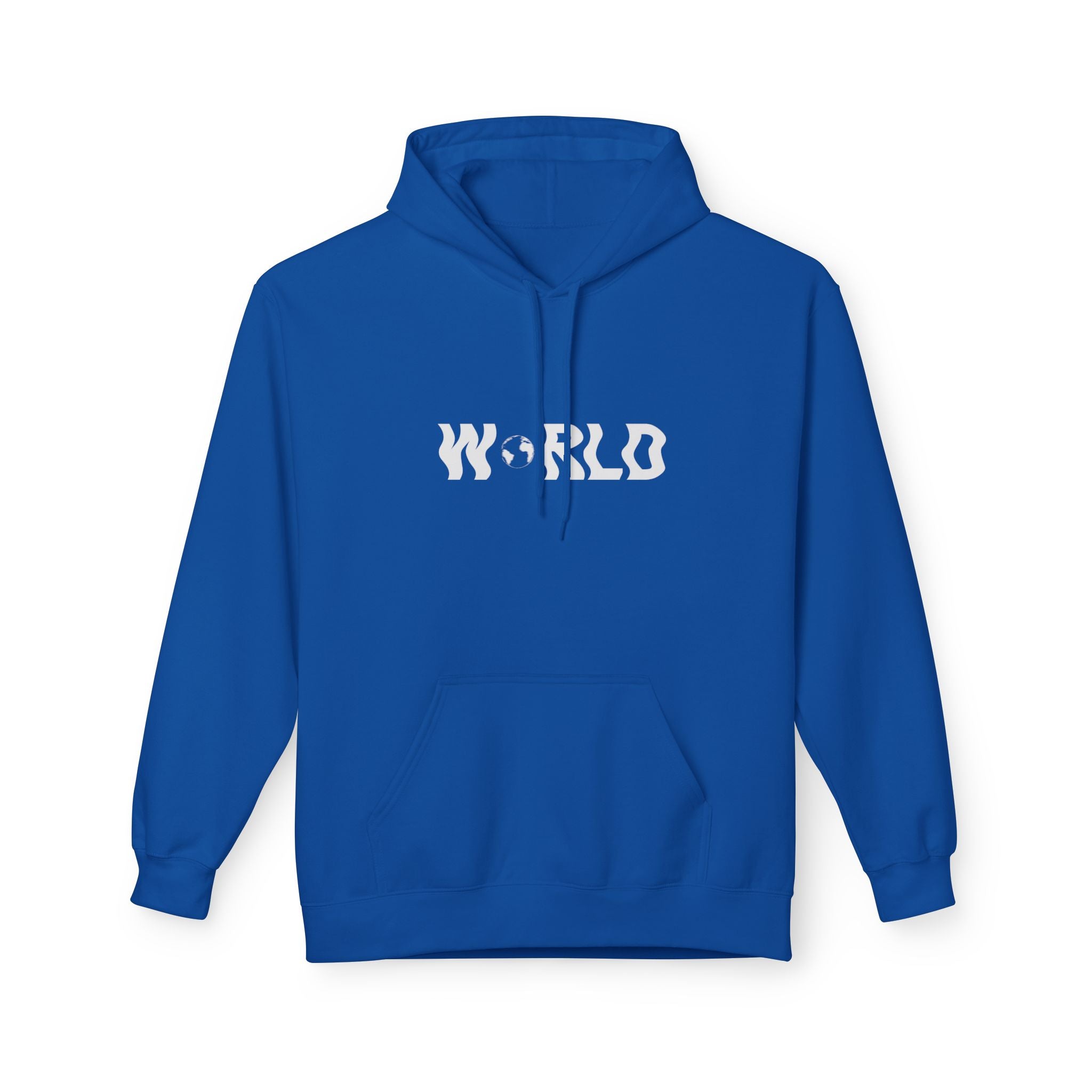 World Logo Hoodie — Minimalist Streetwear Pullover