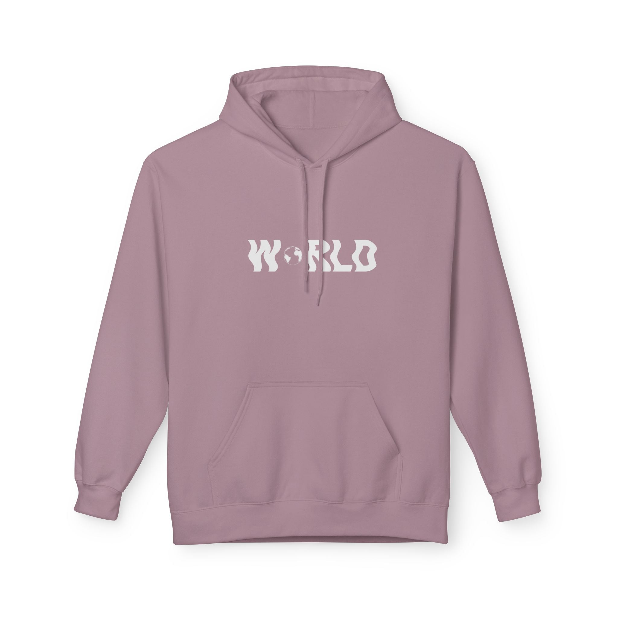 World Logo Hoodie — Minimalist Streetwear Pullover