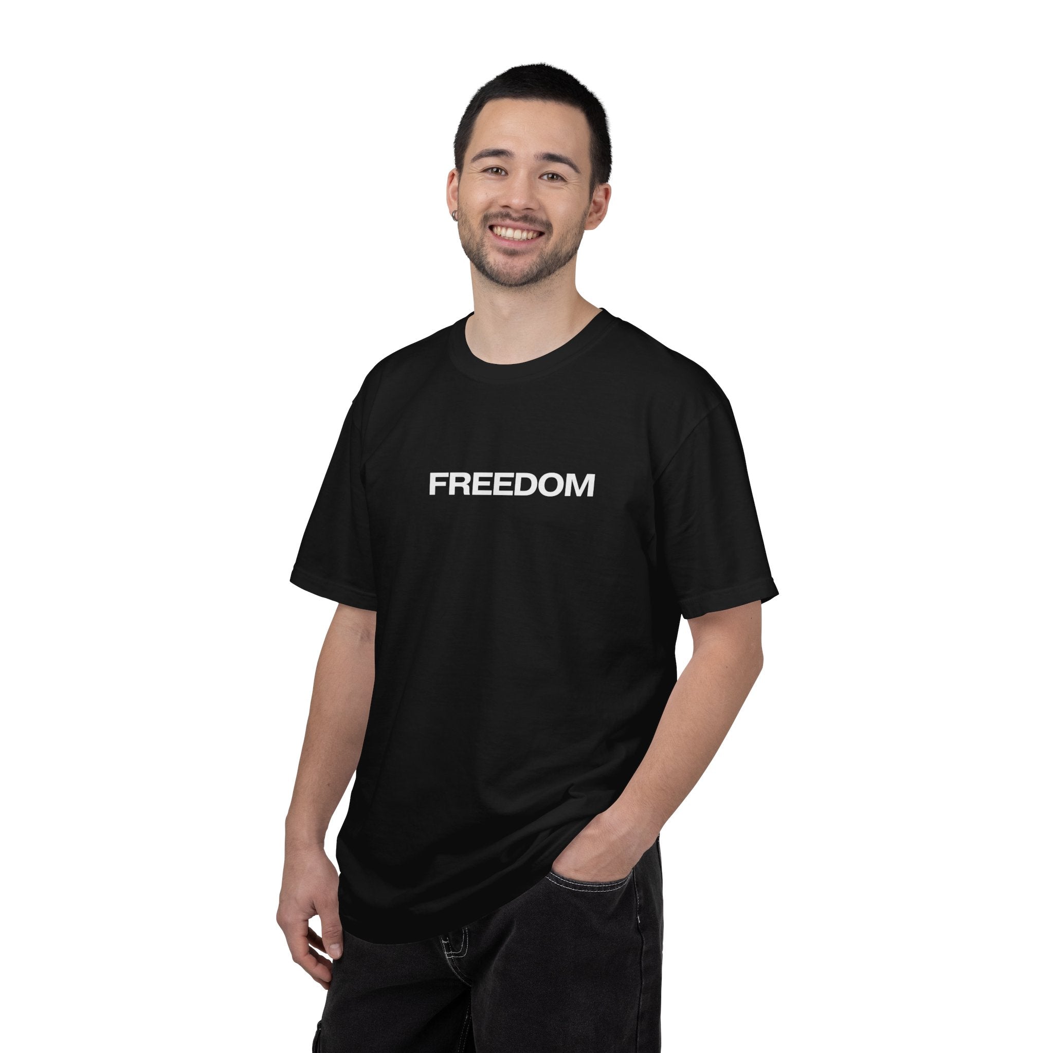 Freedom Angel T-Shirt — Graphic Garment-Dyed Tee