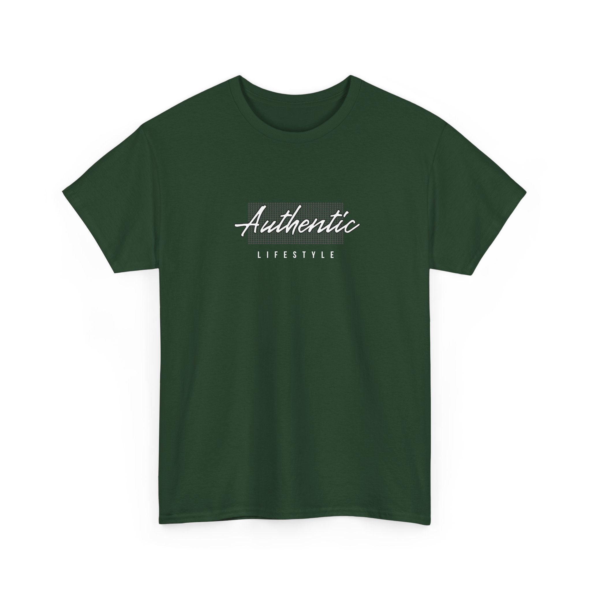 Authentic Lifestyle T-Shirt — Minimal Script Graphic Tee