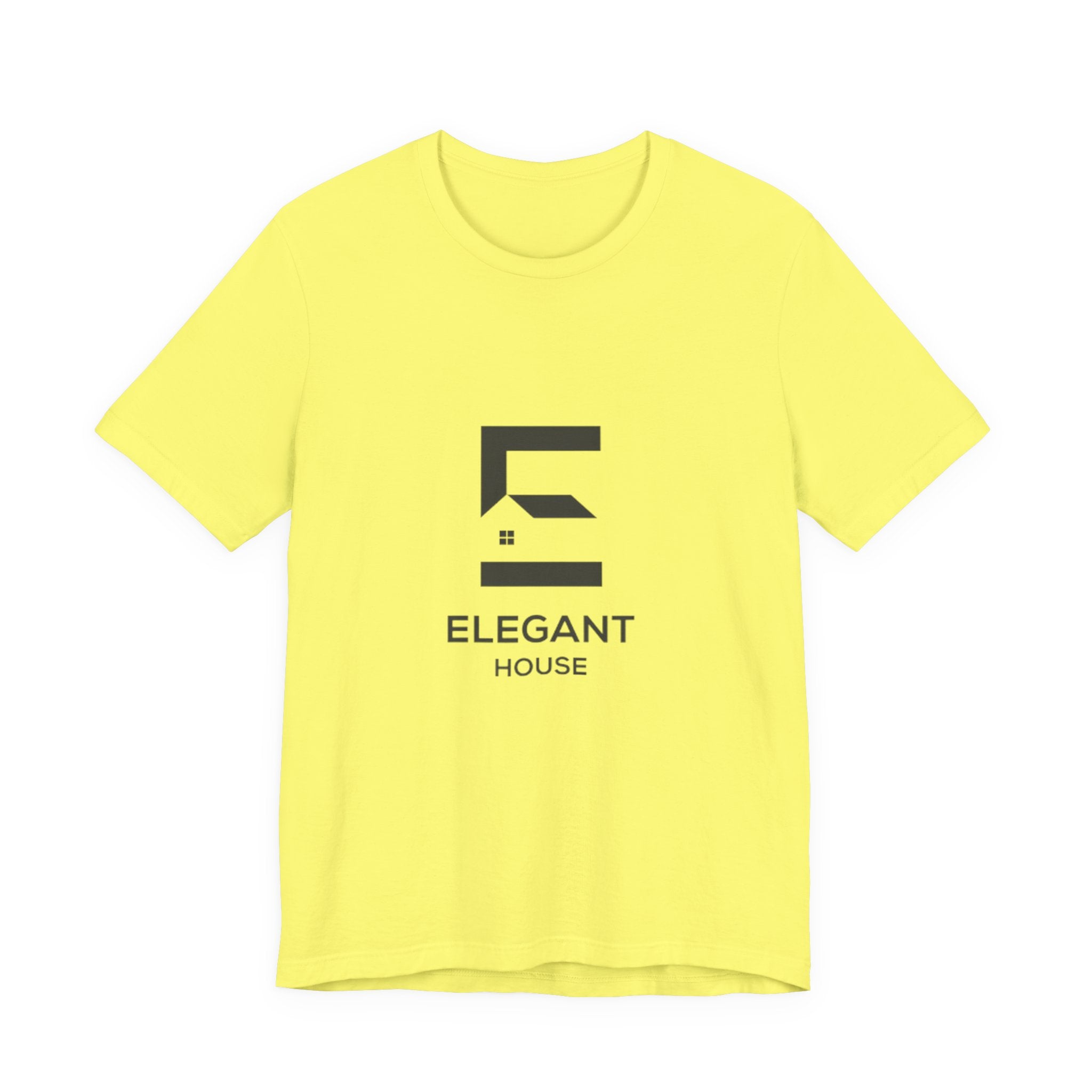 Elegant House Logo T-Shirt — Minimal Real Estate Branding Tee