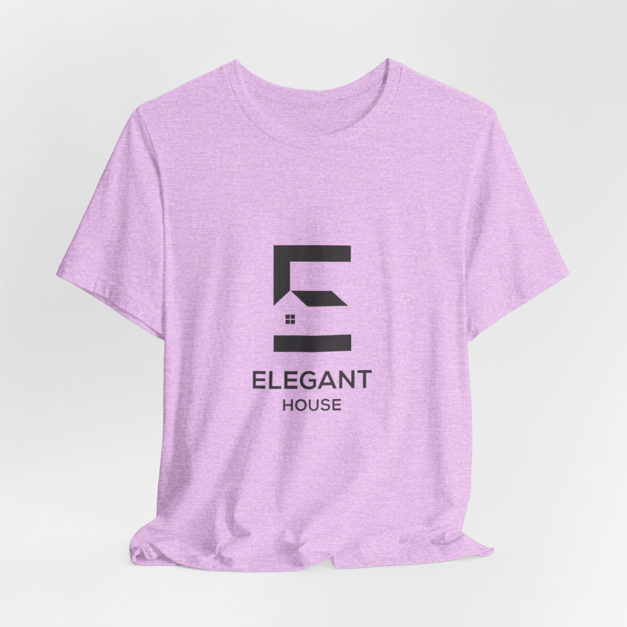Elegant House Logo T-Shirt — Minimal Real Estate Branding Tee