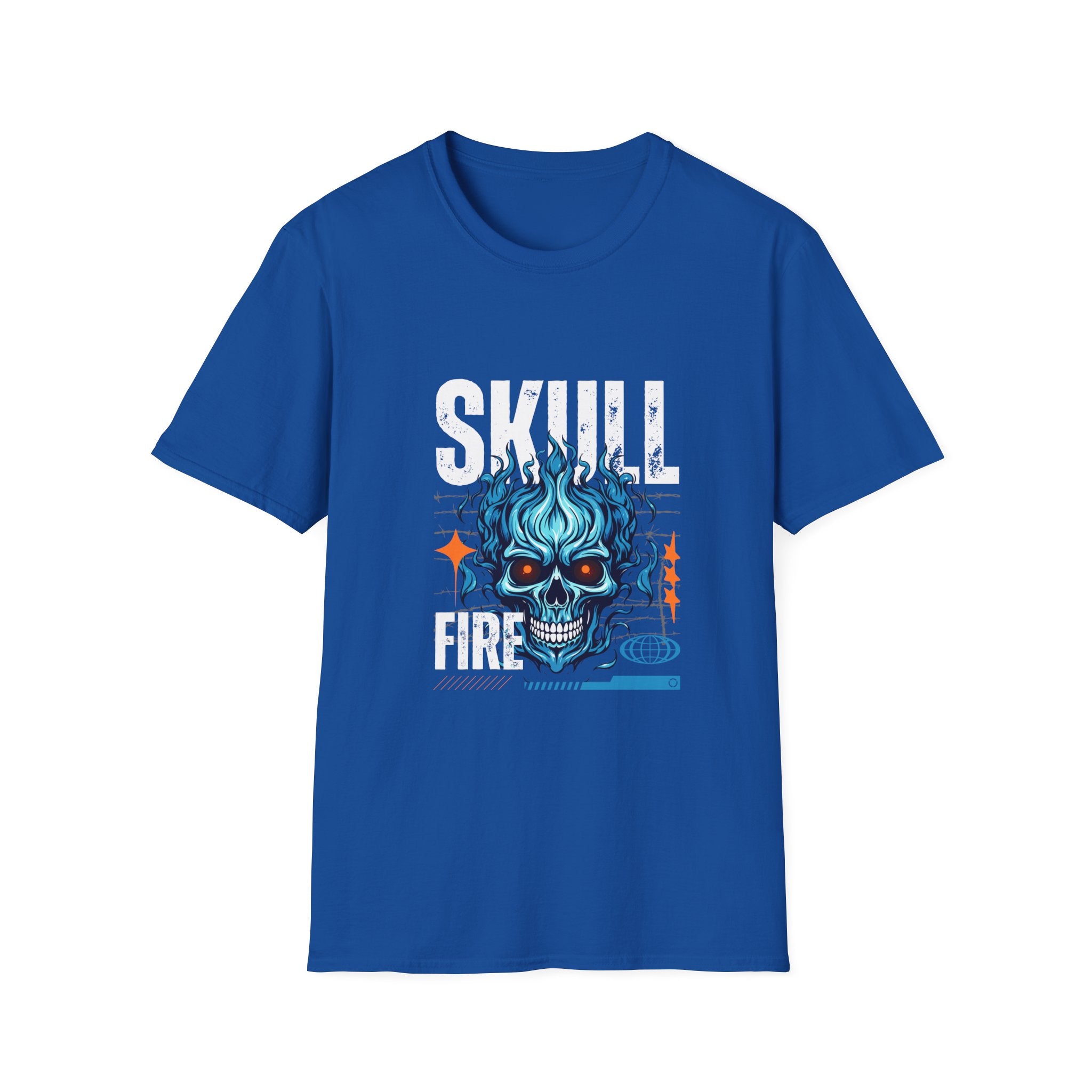 Skull Fire Graphic Tee