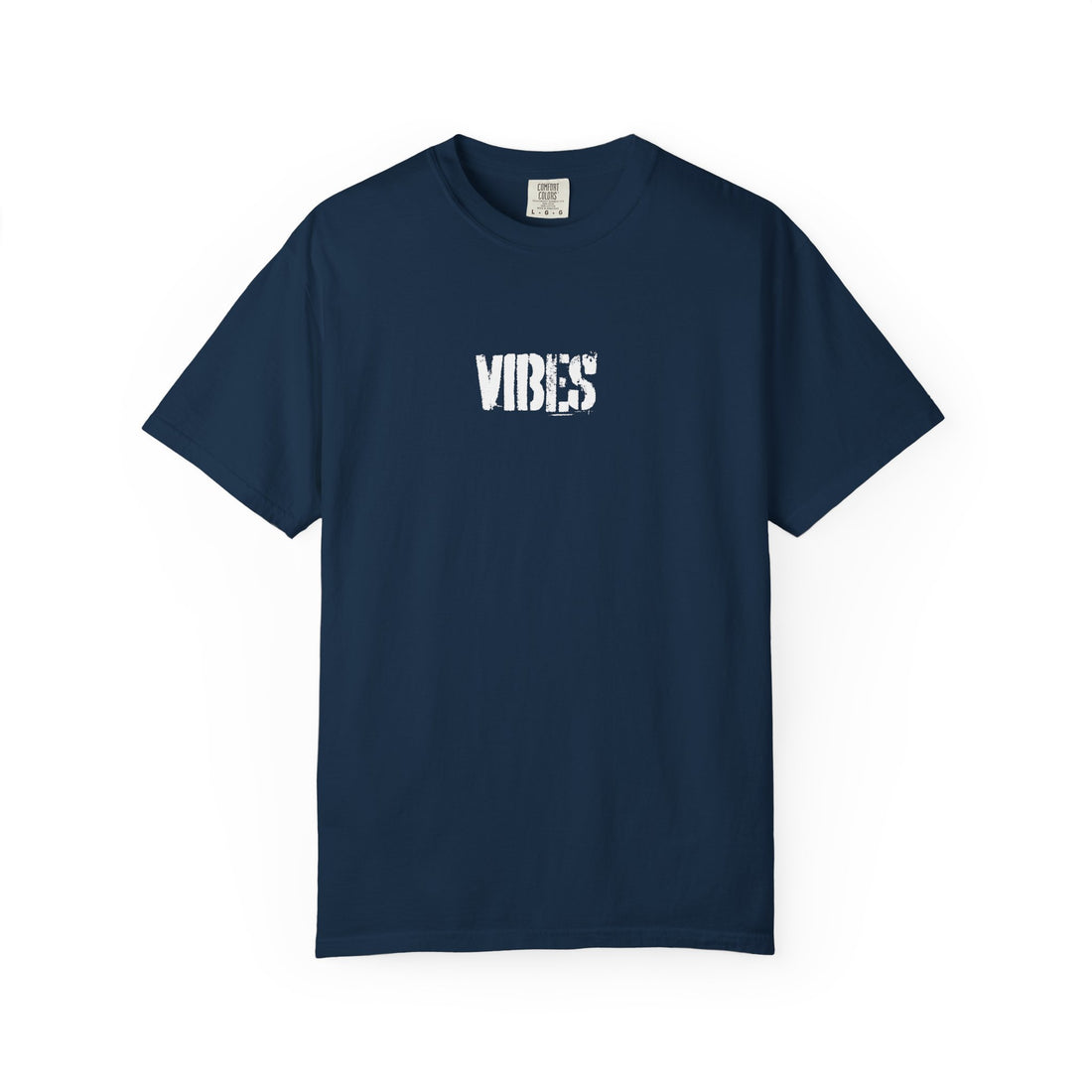 Vibes Graphic T-Shirt — Gothic Ram Skull Backprint
