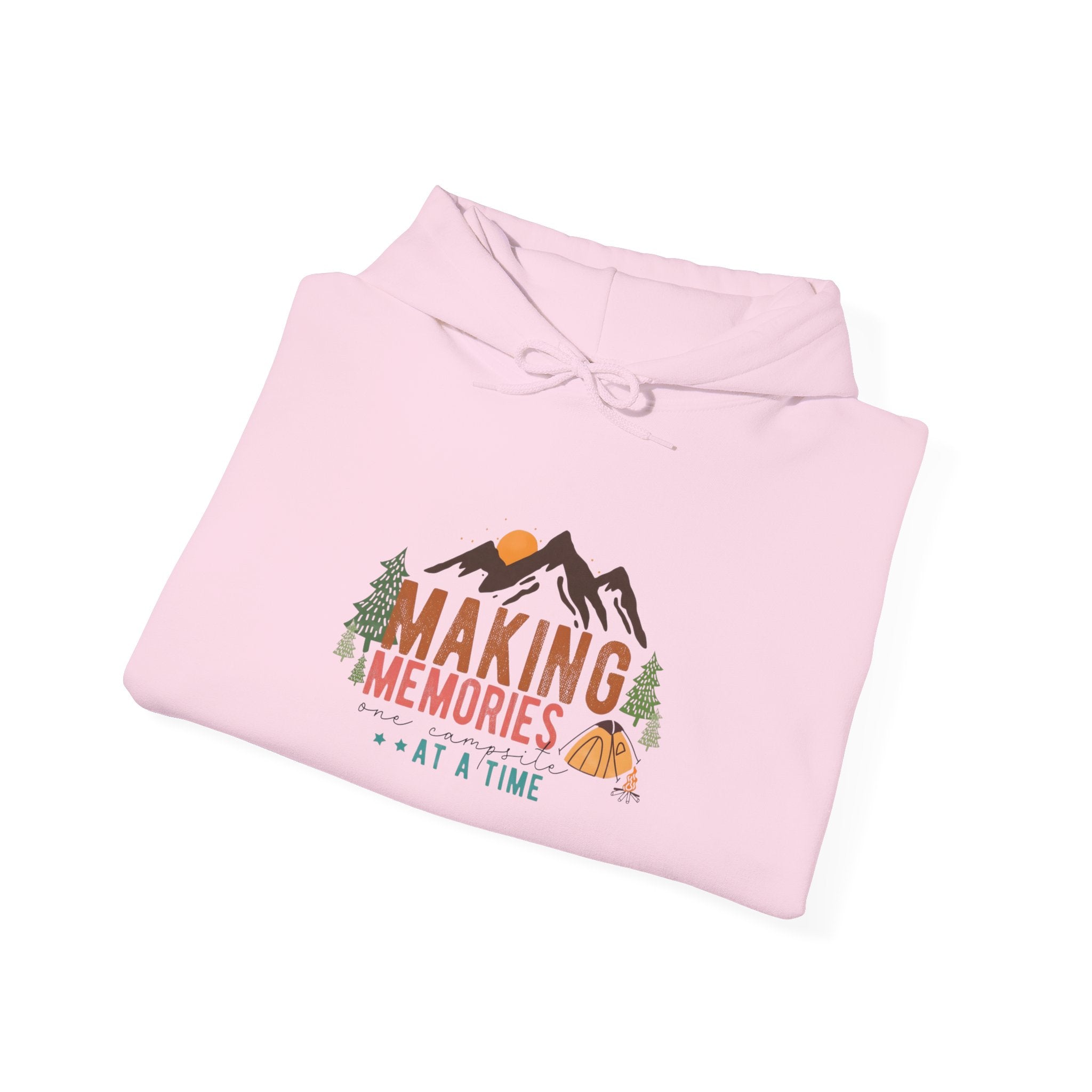 Making Memories Hoodie – Mountain Camping Graphic Pullover