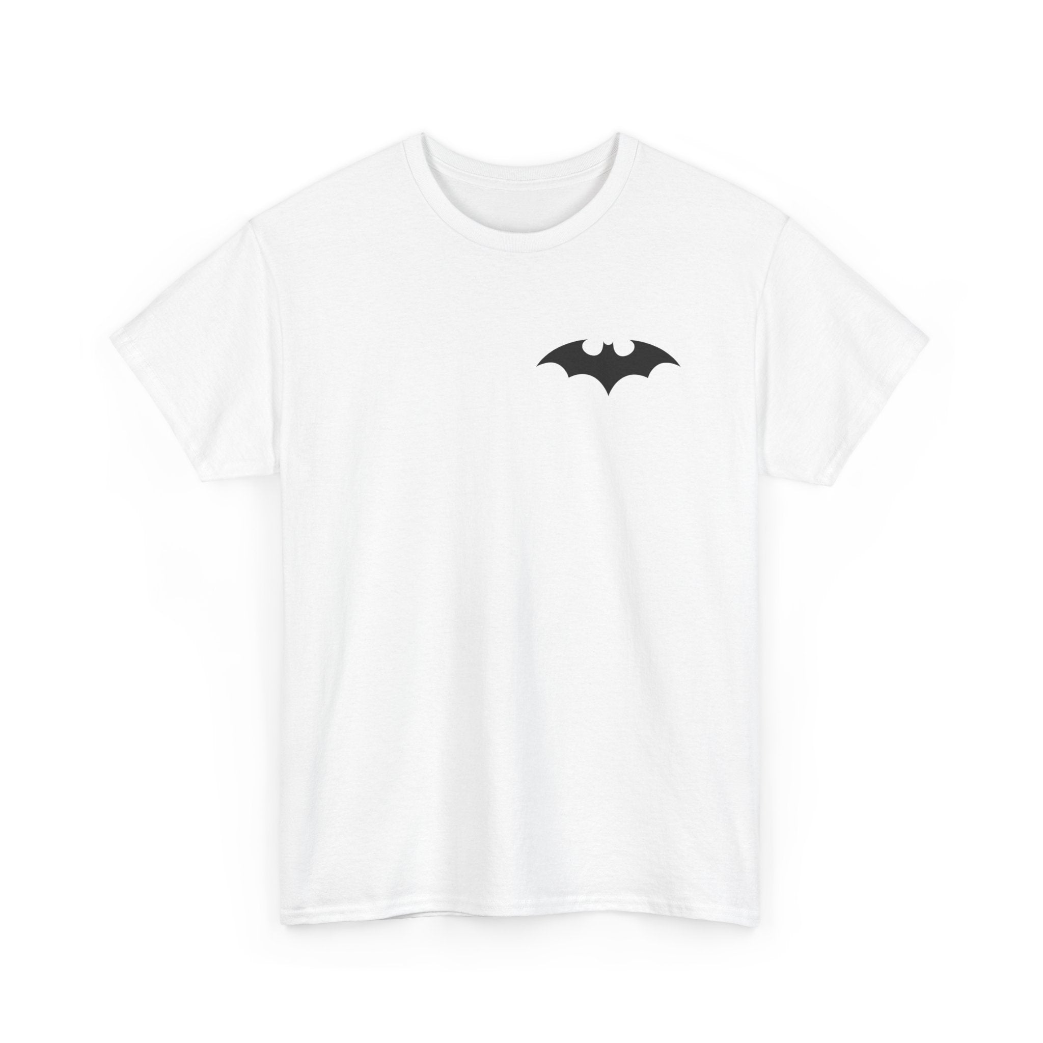Batman & JoJo's Style Unisex Heavy Cotton Tee, Casual Wear, Graphic Tee, Streetwear, Cool Gift, Anime Shirt