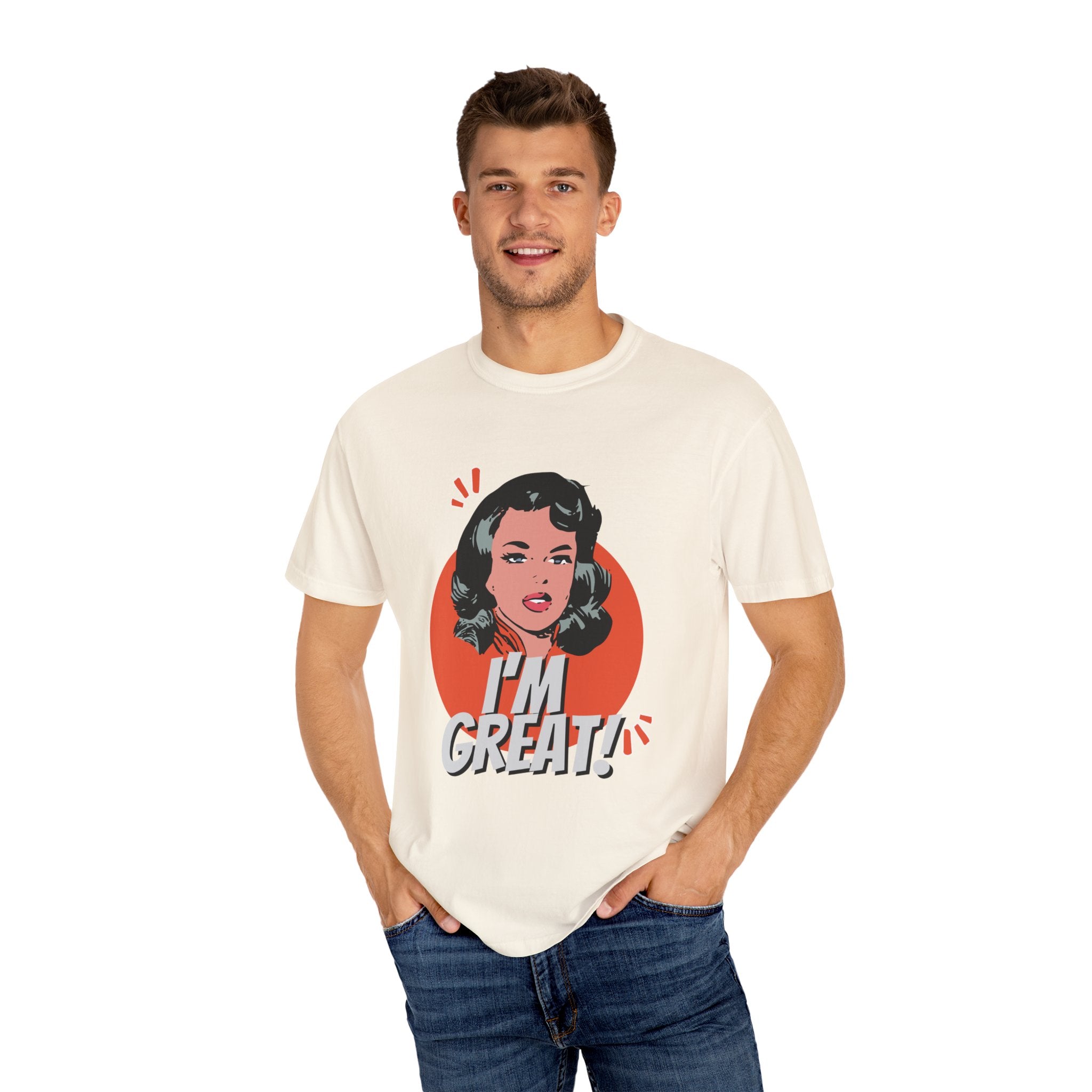 Empowering Retro T-Shirt, Vintage Style Graphic Tee, Celebrate Confidence, Perfect Gift for Friends, Unisex Apparel, Casual Wear