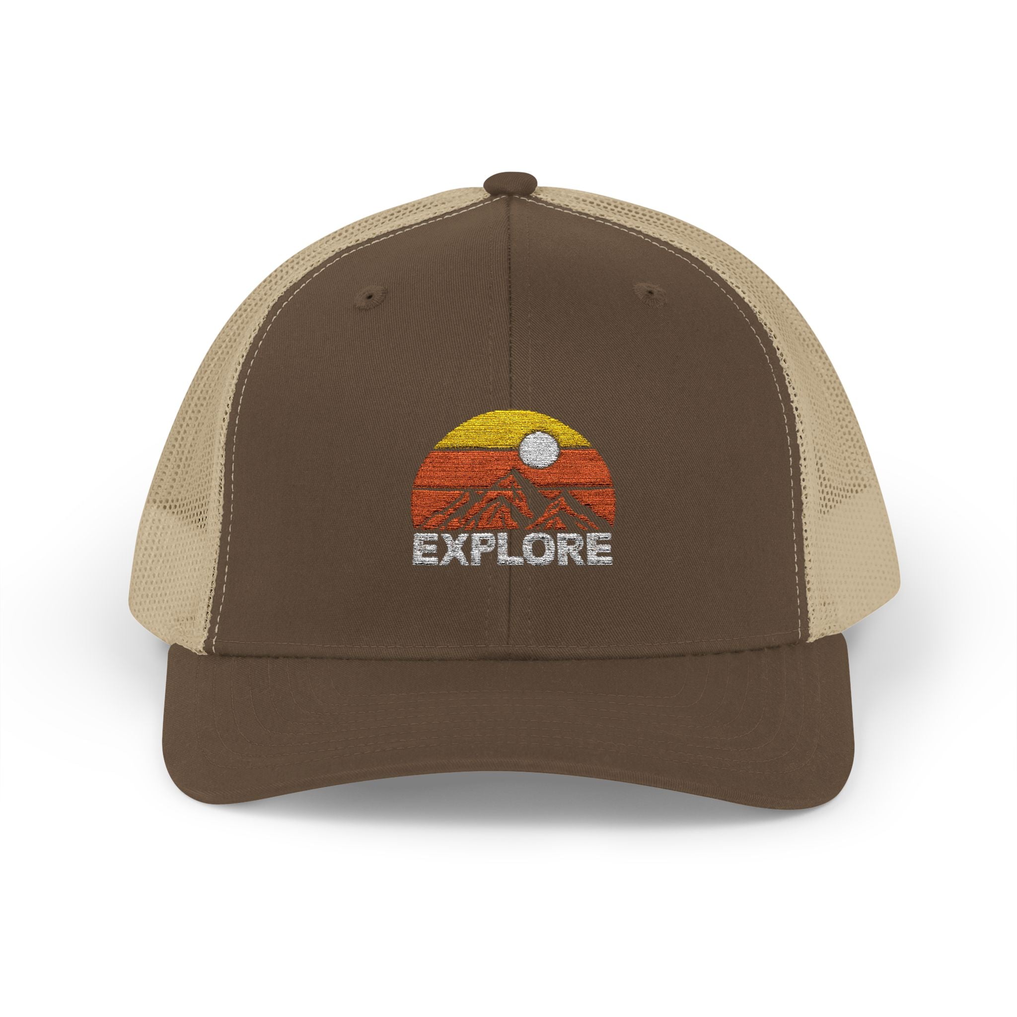 Explore Sunset Trucker Cap