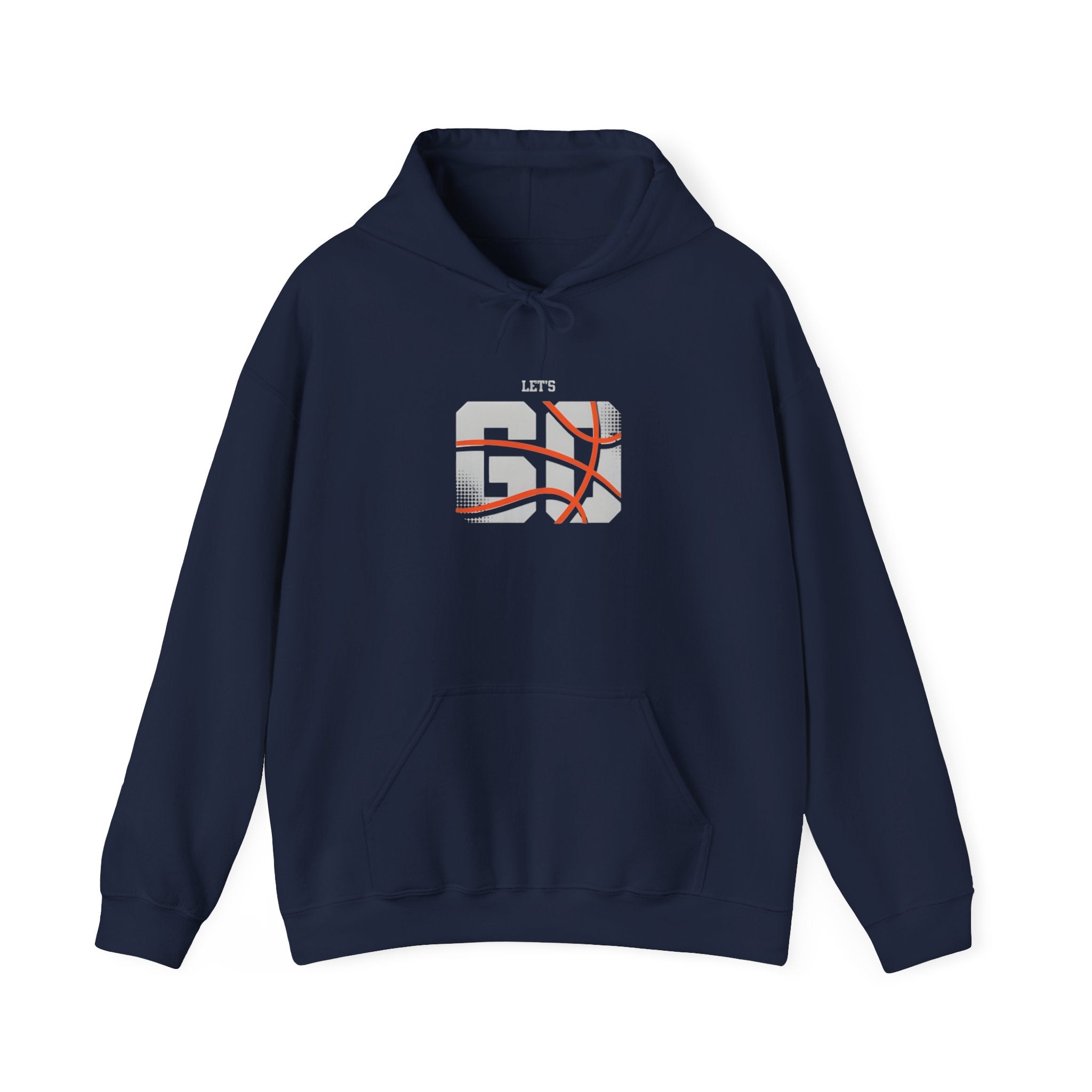 Basketball '23 Hoodie — Minimal Court Logo Pullover