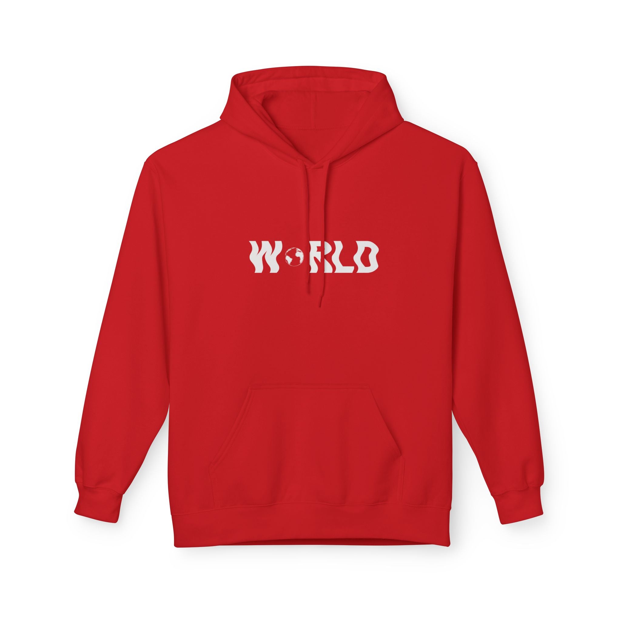 World Logo Hoodie — Minimalist Streetwear Pullover