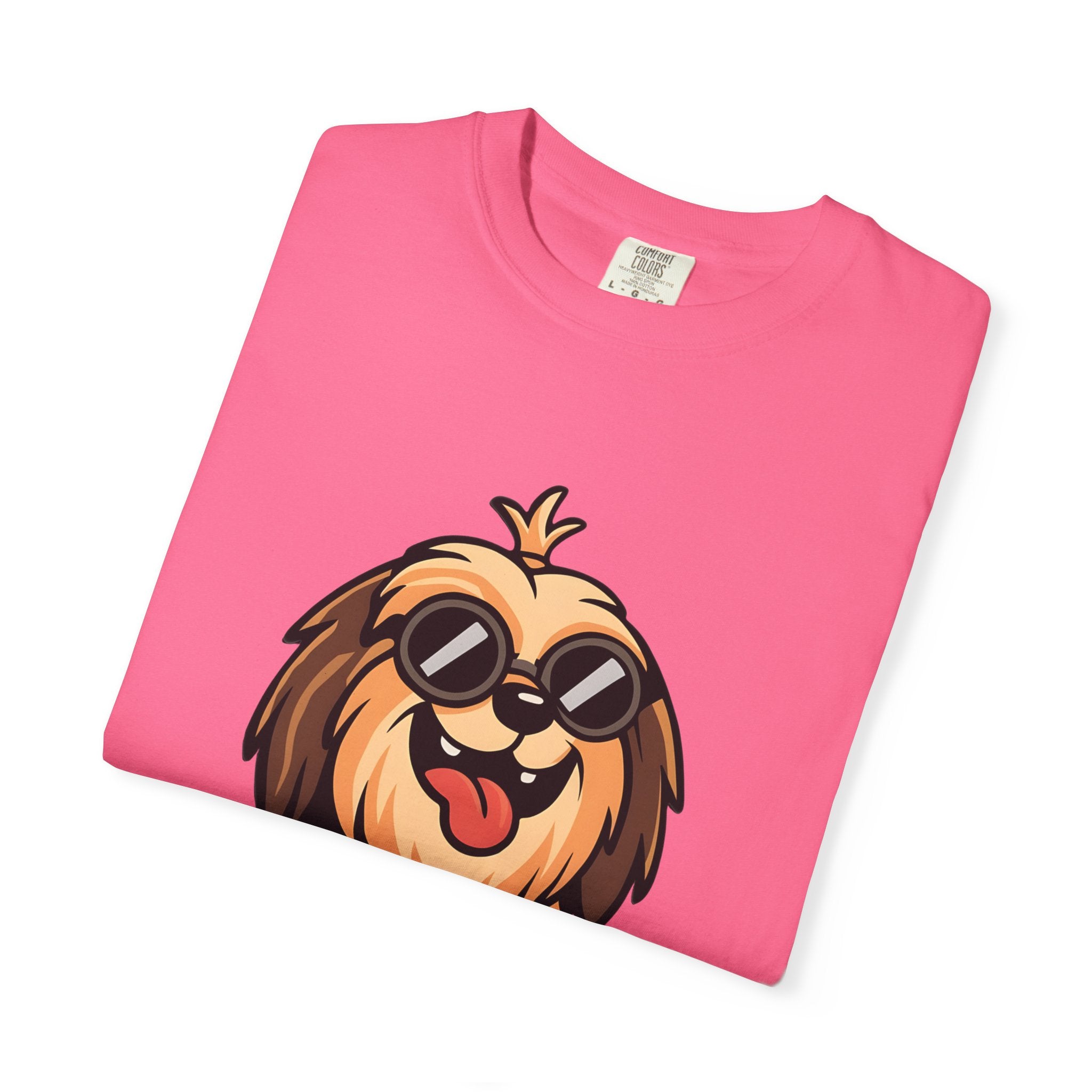Cool Dog Graphic T-Shirt, Unisex Pet Lover Tee, Fashionable Casual Wear, Gift for Dog Owners, Summer Wardrobe Essential