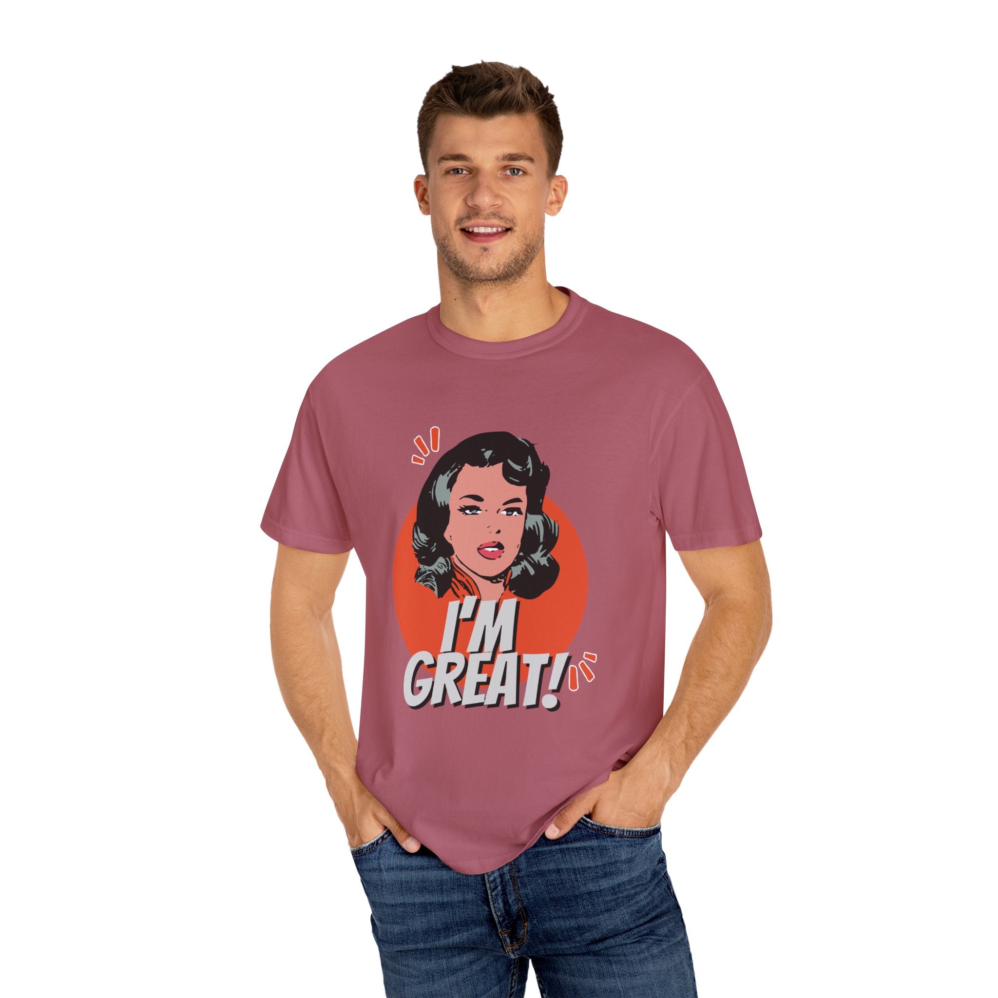 Empowering Retro T-Shirt, Vintage Style Graphic Tee, Celebrate Confidence, Perfect Gift for Friends, Unisex Apparel, Casual Wear