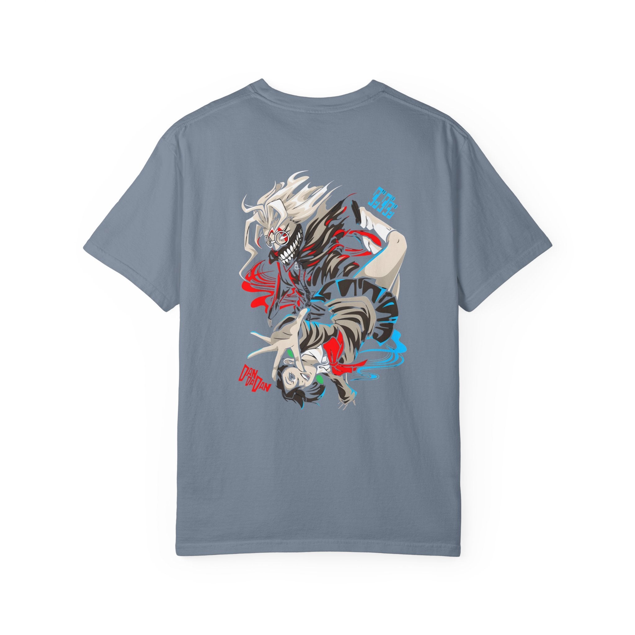 Garment-Dyed Graphic T-Shirt, Cool Anime Tee, Casual Streetwear, Gift for Fans, Trendy Graphic Top, Everyday Wear