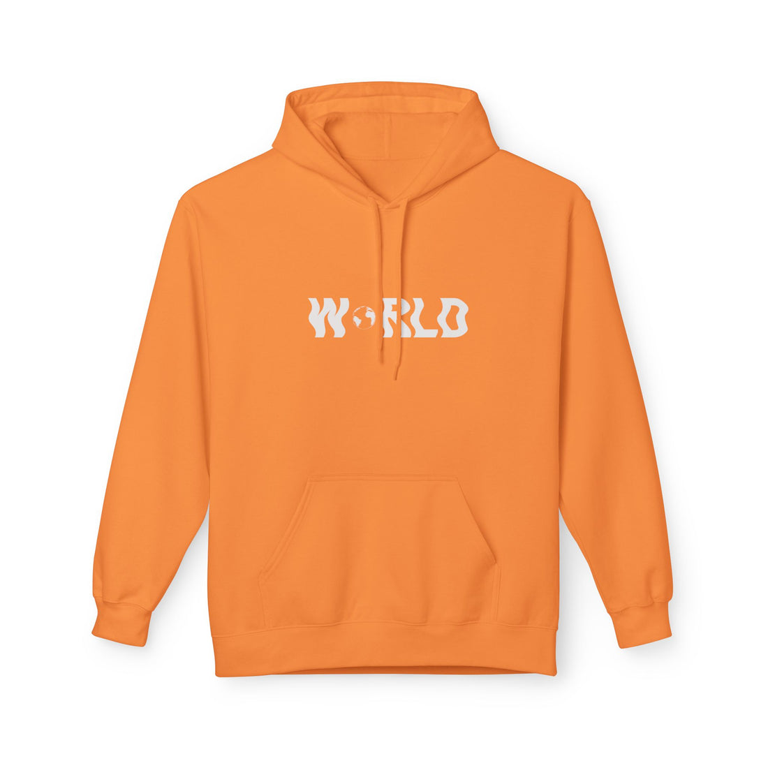 World Logo Hoodie — Minimalist Streetwear Pullover